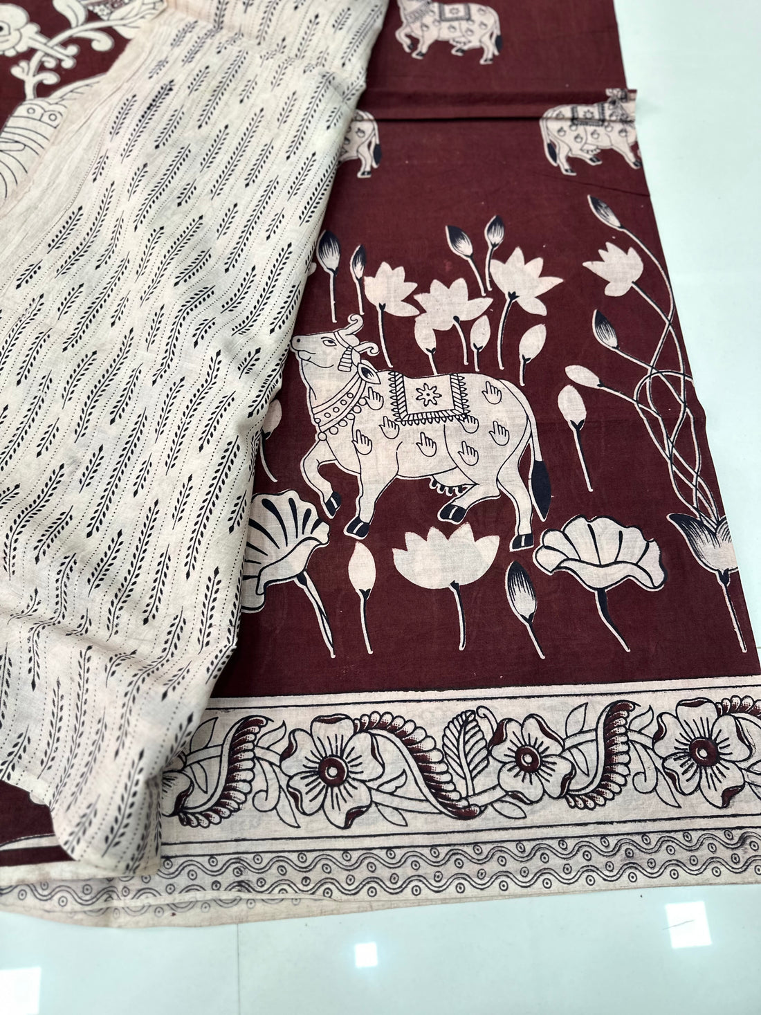 Pichwai Kalamkari Cotton