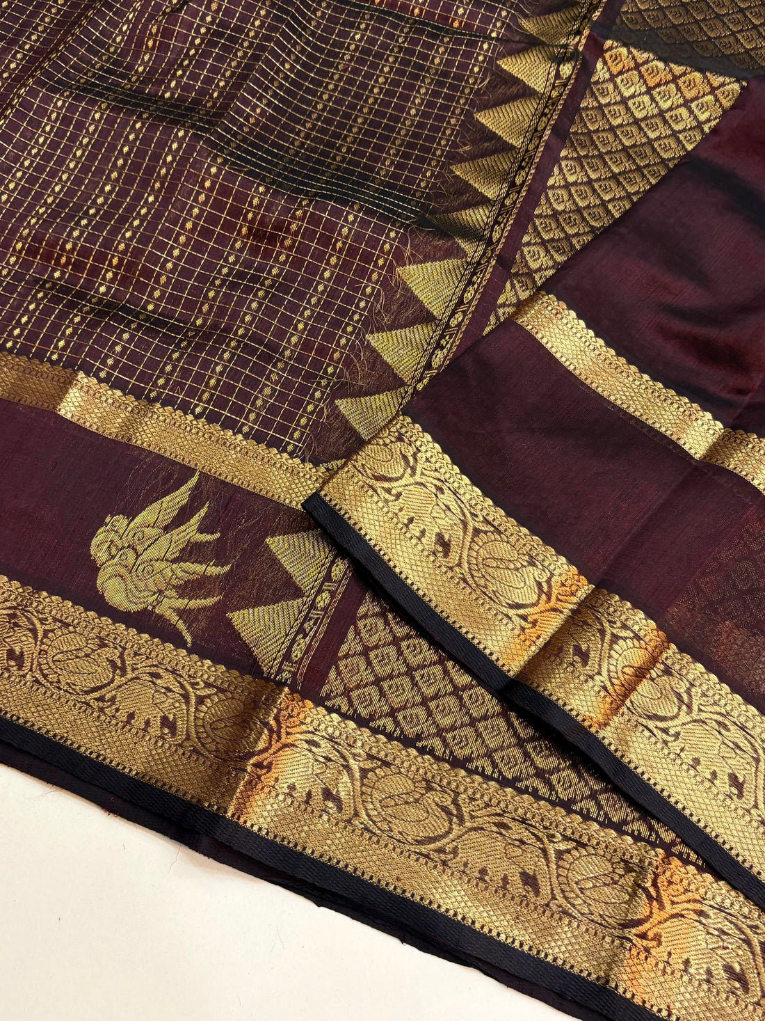 Handloom Vintage Mangalagiri Pattu