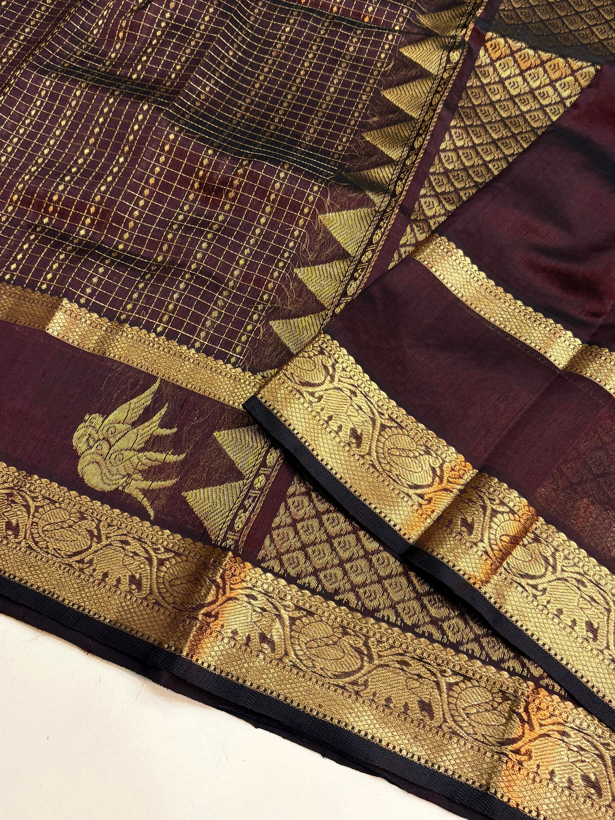 Handloom Vintage Mangalagiri Pattu