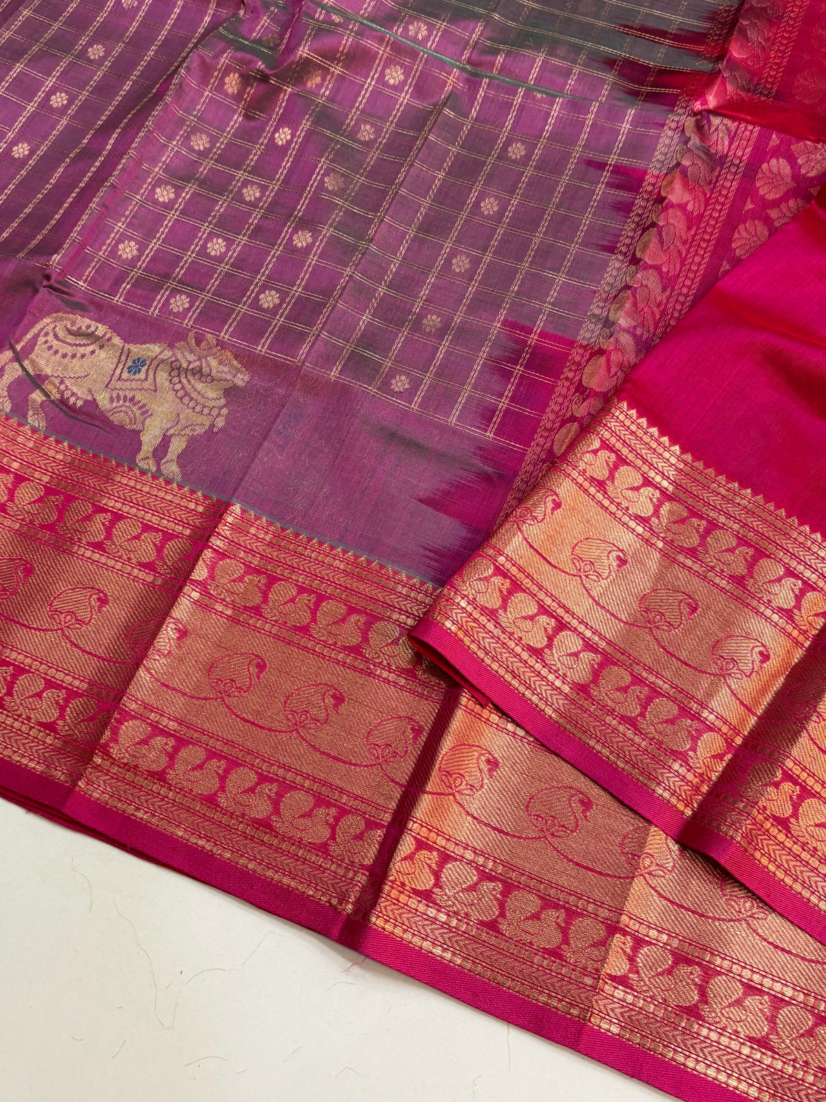 Handloom Vintage Mangalagiri Pattu