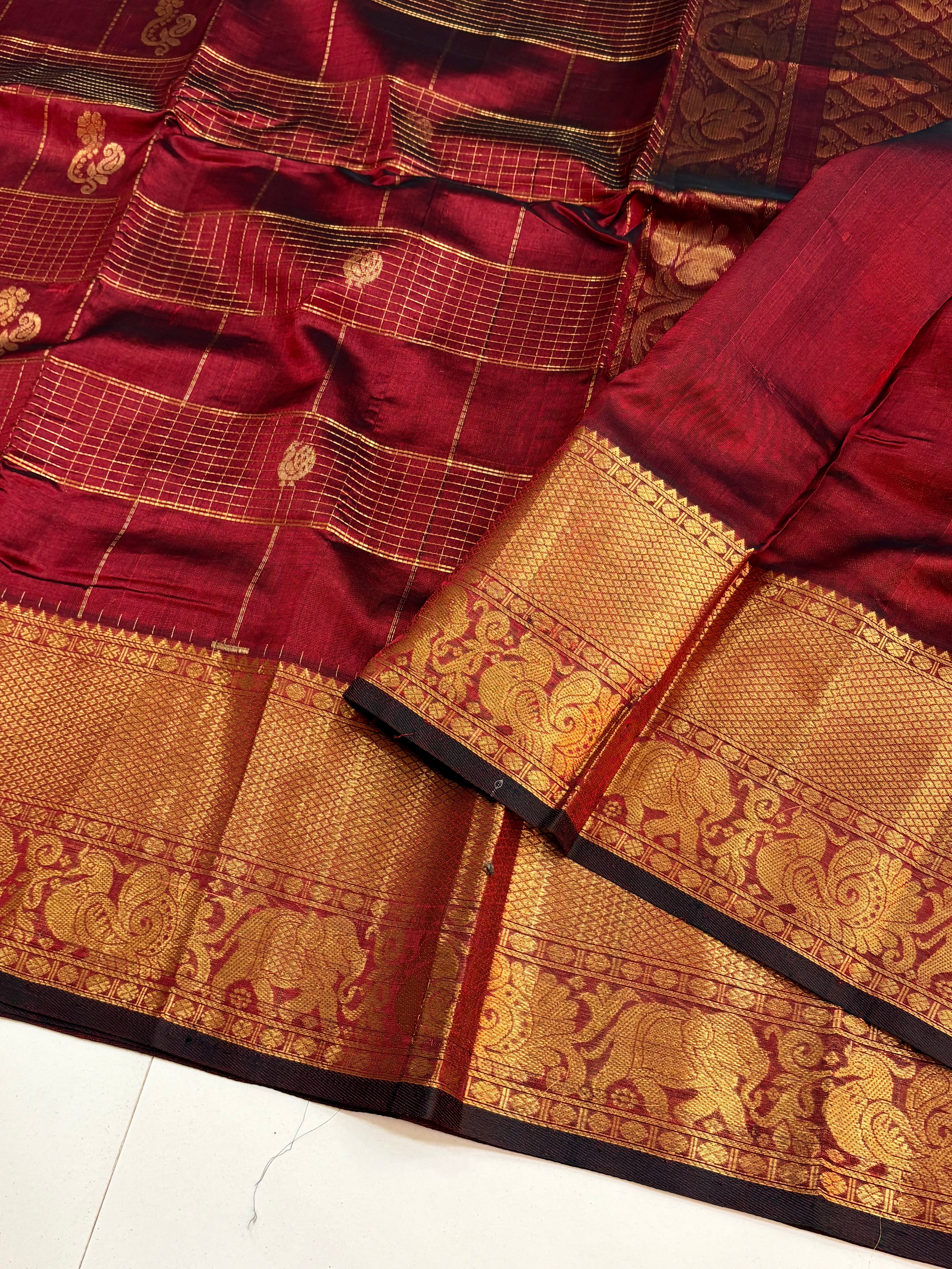 Handloom Vintage Mangalagiri Pattu