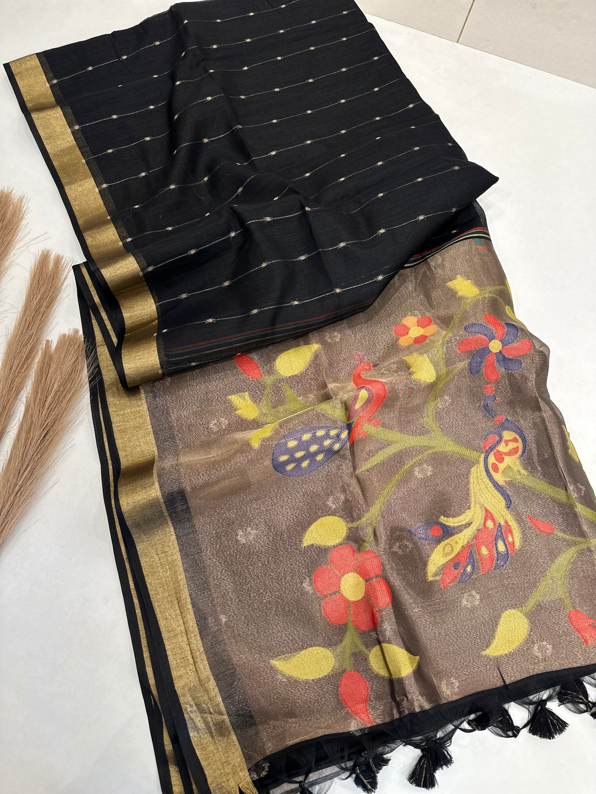 Fancy Chanderi Jamdani