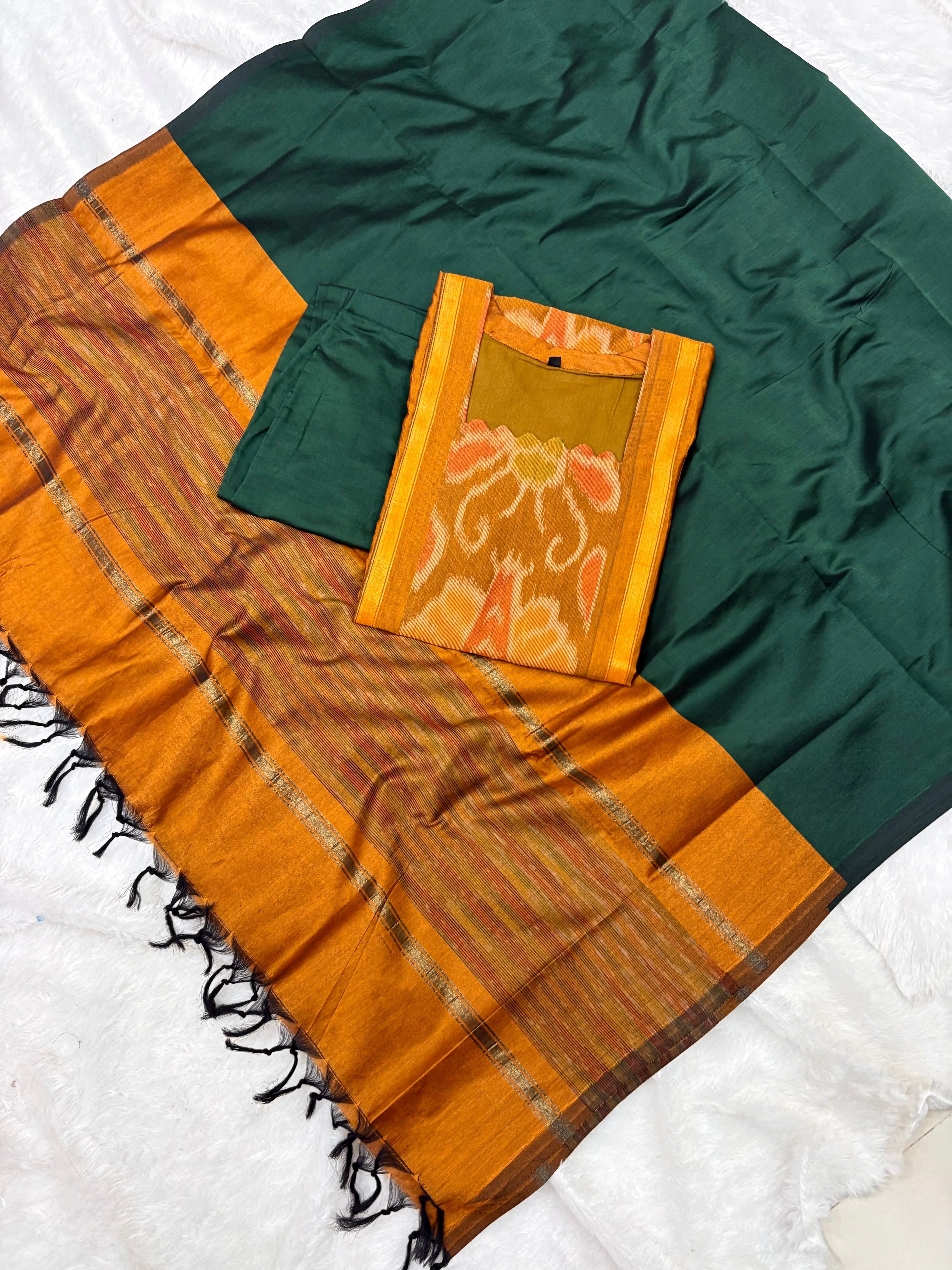 Sico Ikkat Pochampally Kurti Sets