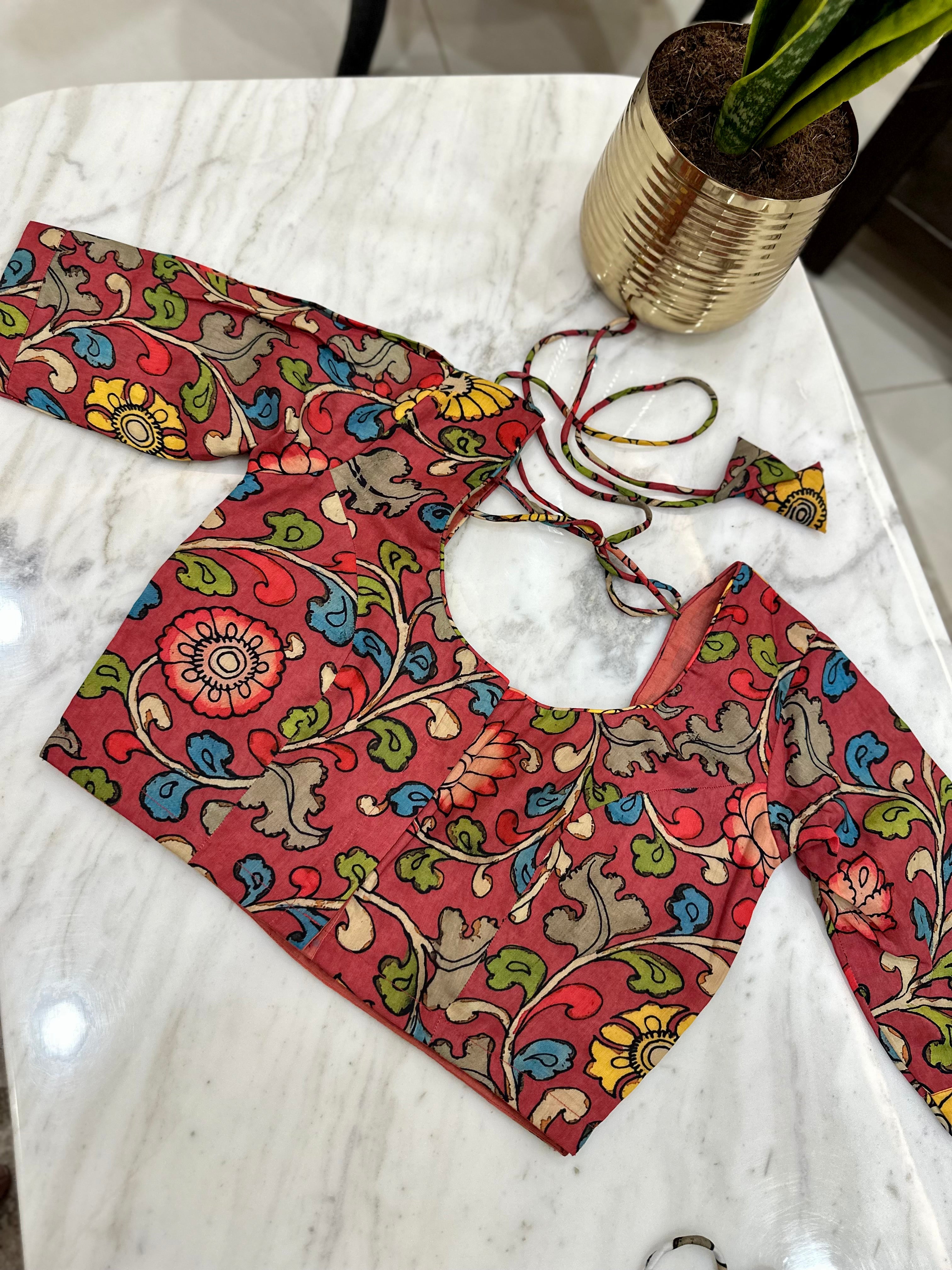 Pen Kalamkari Blouses