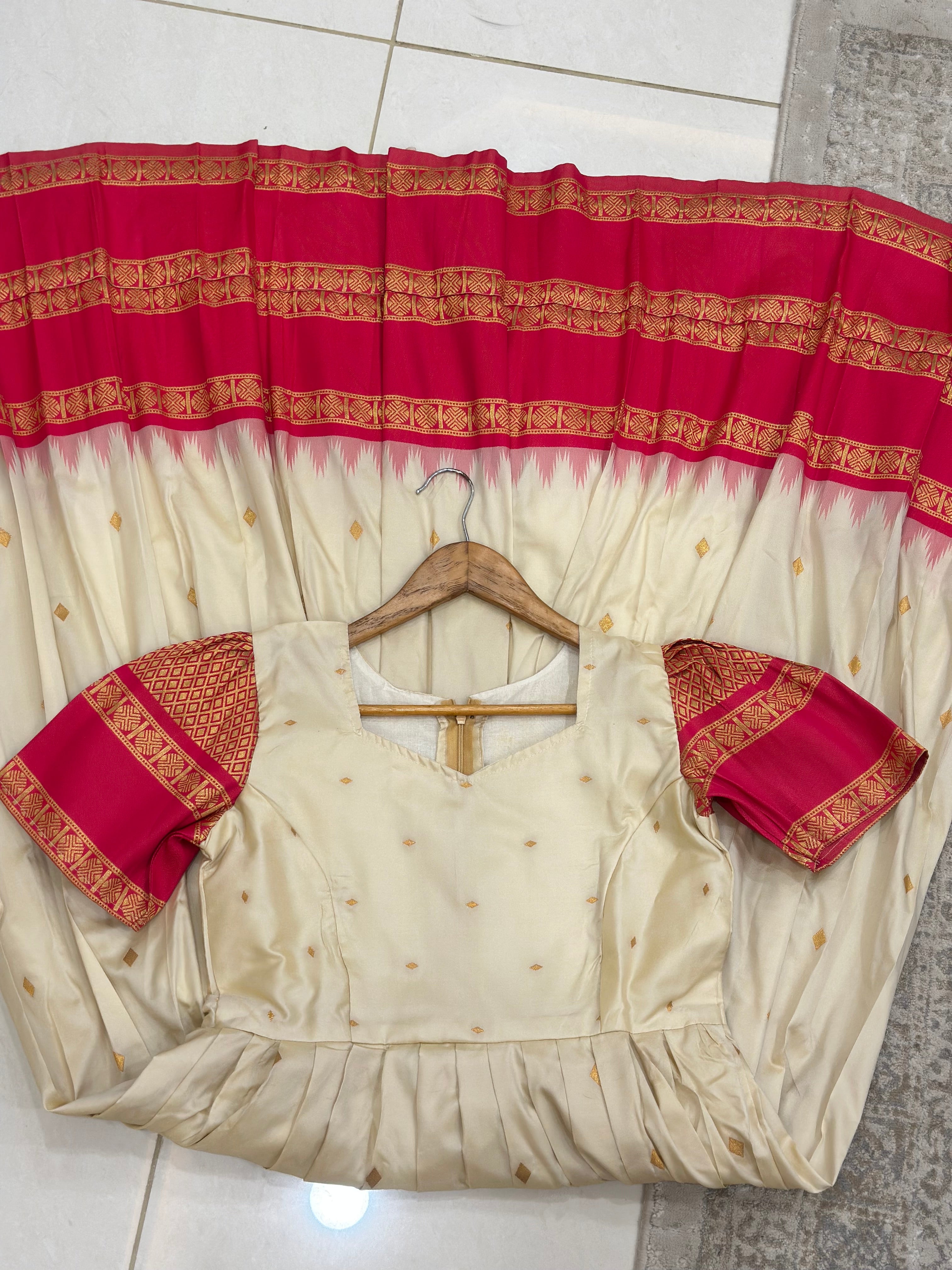 Vintage Semi Gadwal Adult Gown
