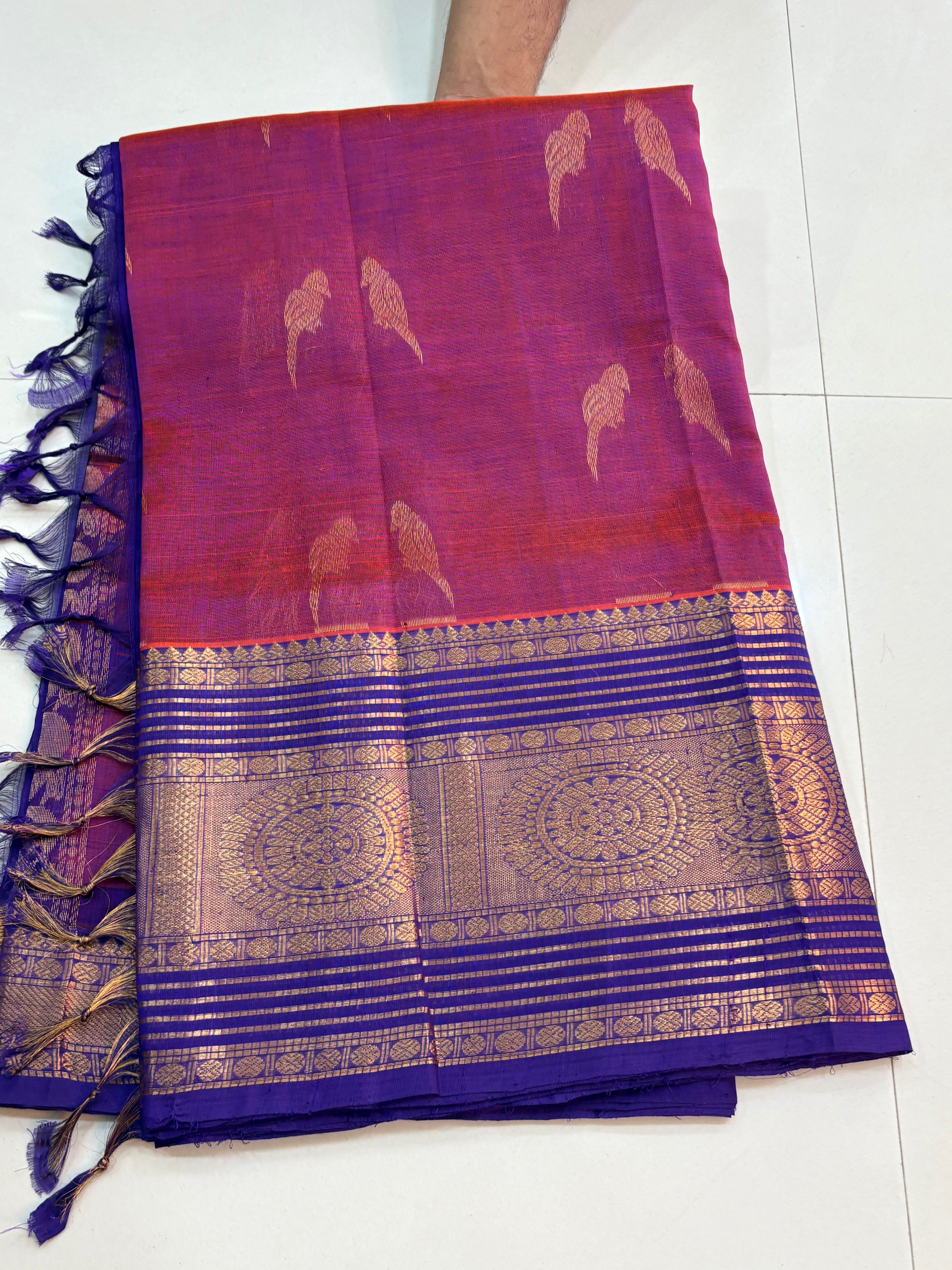 Handloom Vintage Mangalagiri Pattu