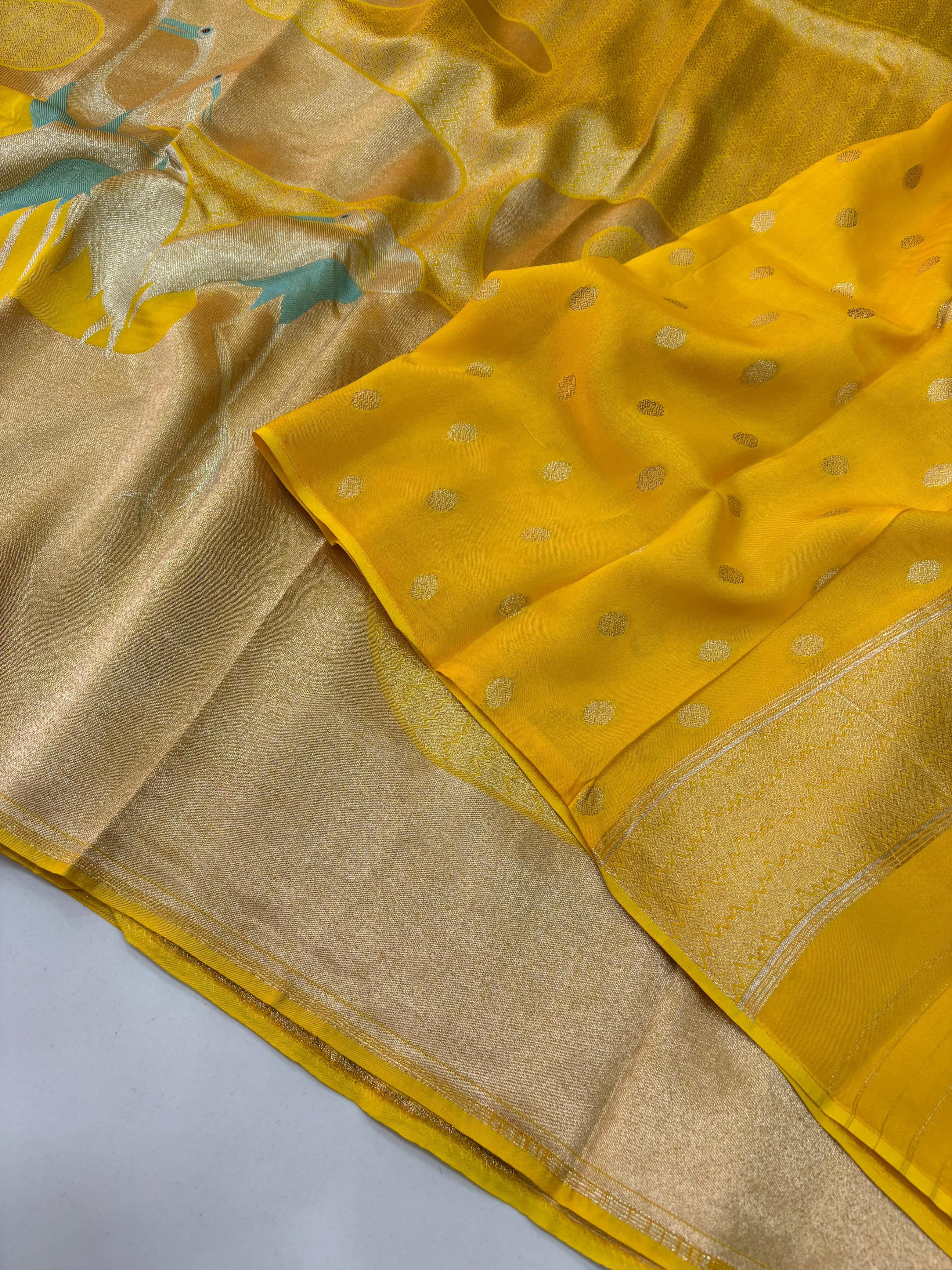 Chamundi Silk Tissue Weaving