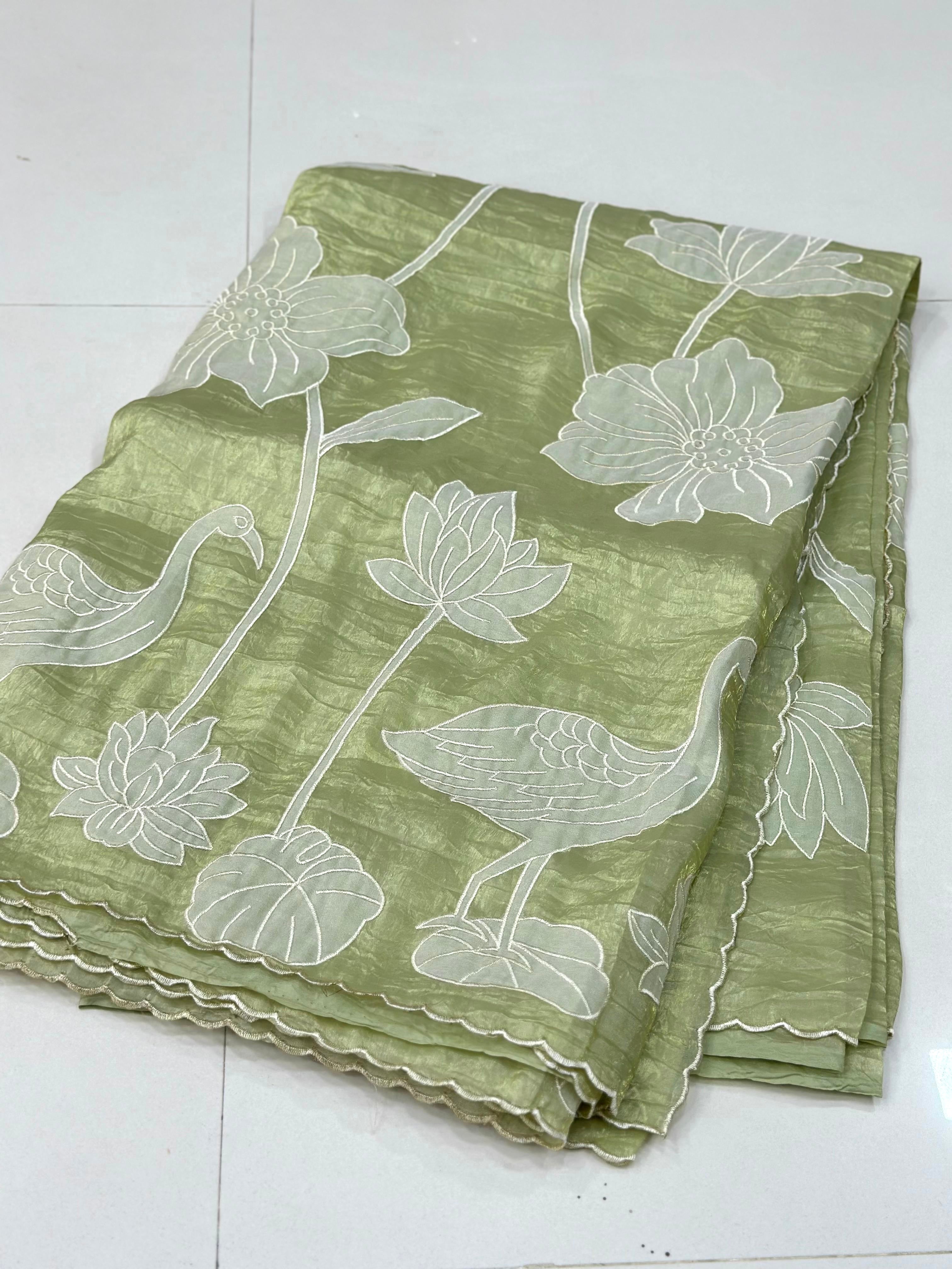 Appliqué Fancy Sarees
