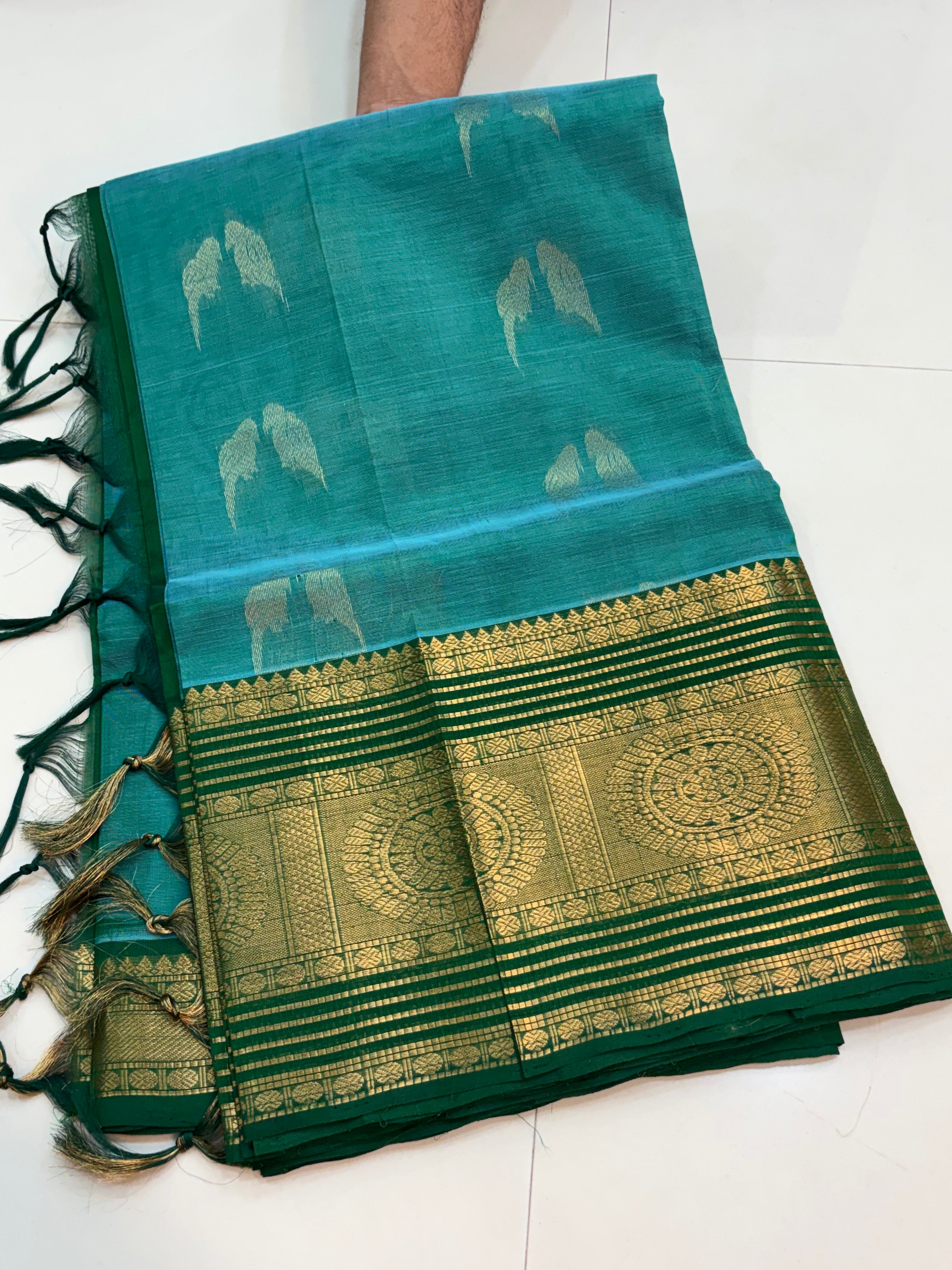 Vintage Handloom Mangalagiri Pattu saree