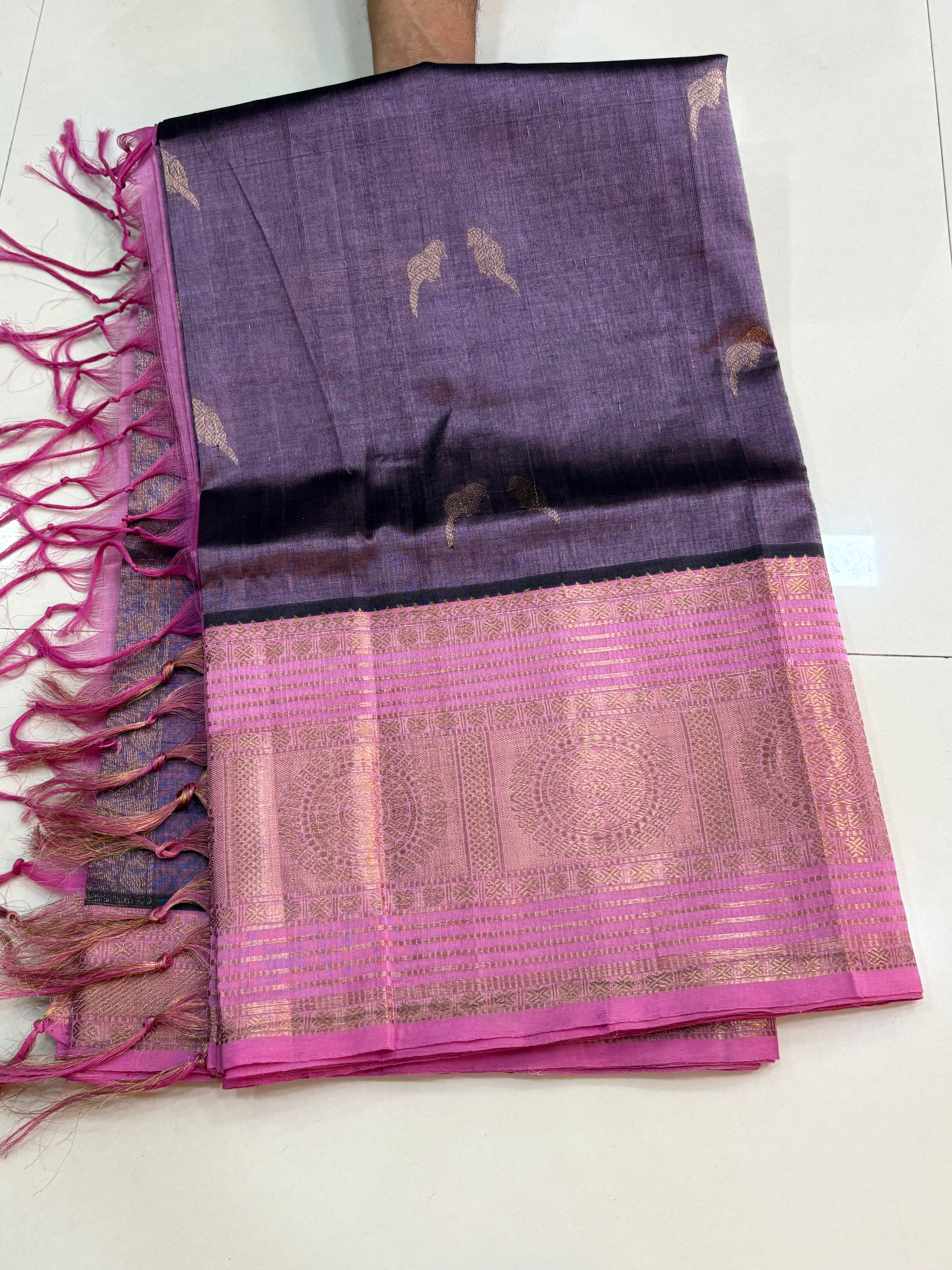 Handloom Vintage Mangalagiri Pattu