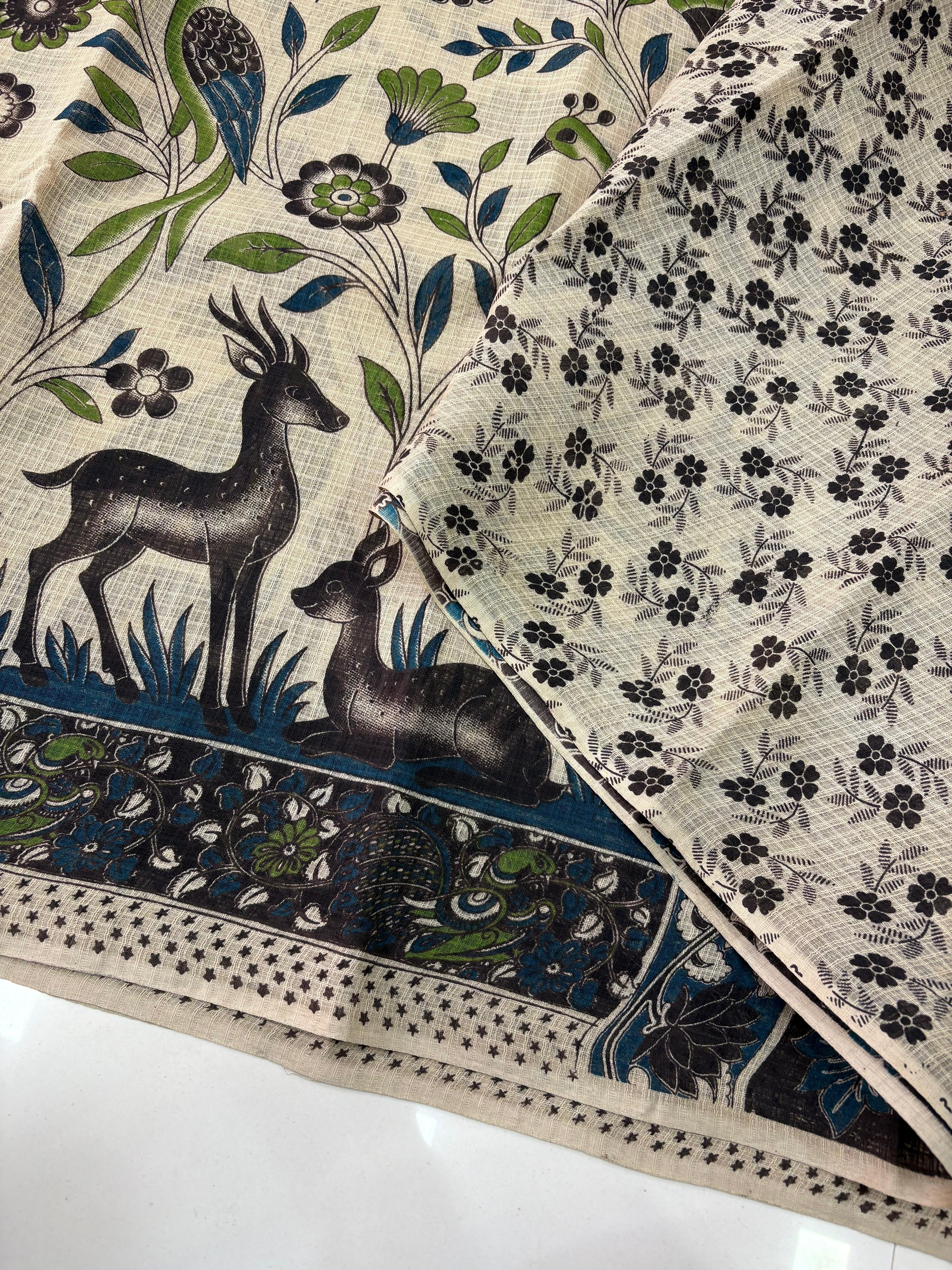 Kalamkari Kota Sarees