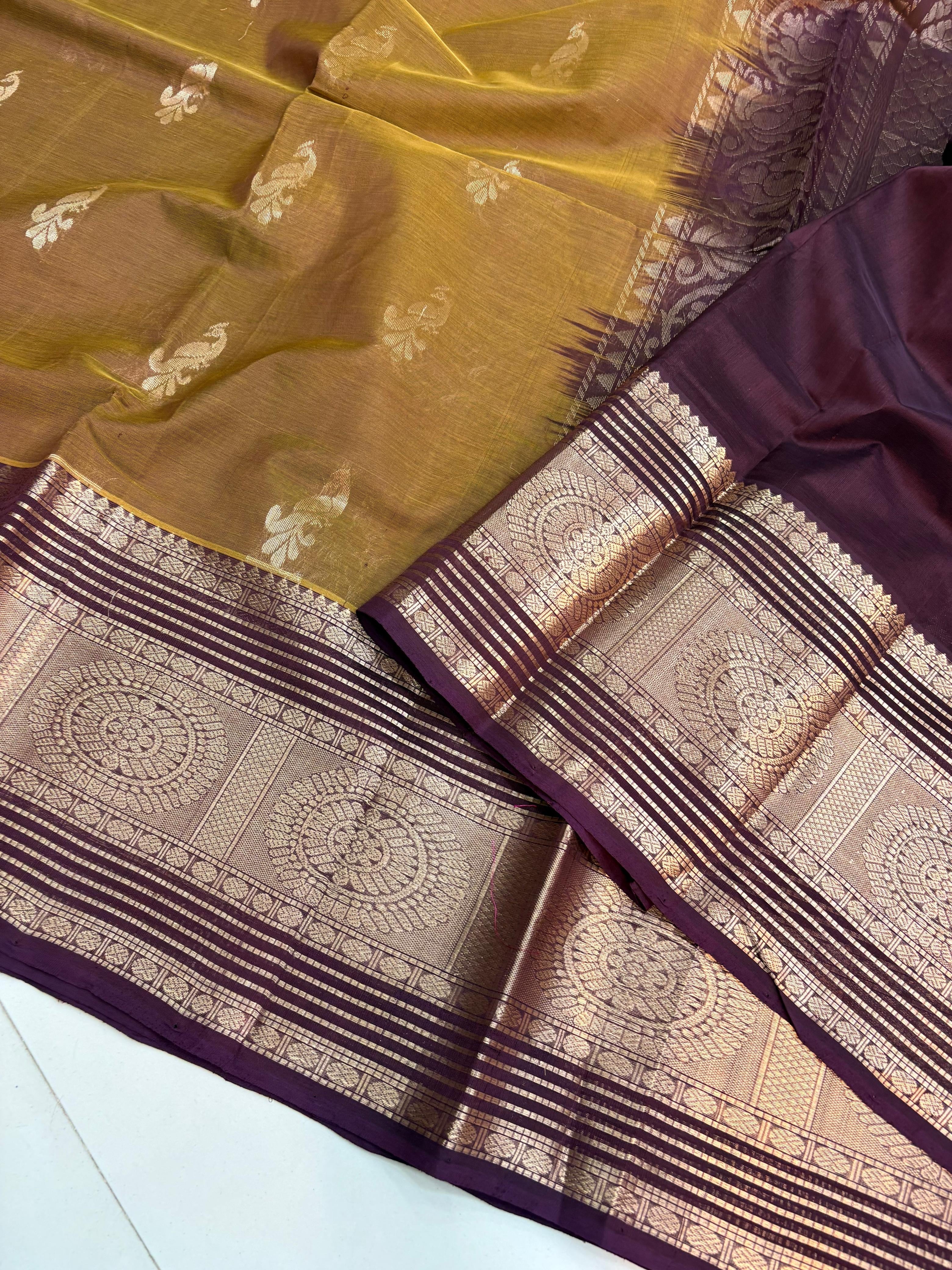 Deep Mustard Vintage Handloom