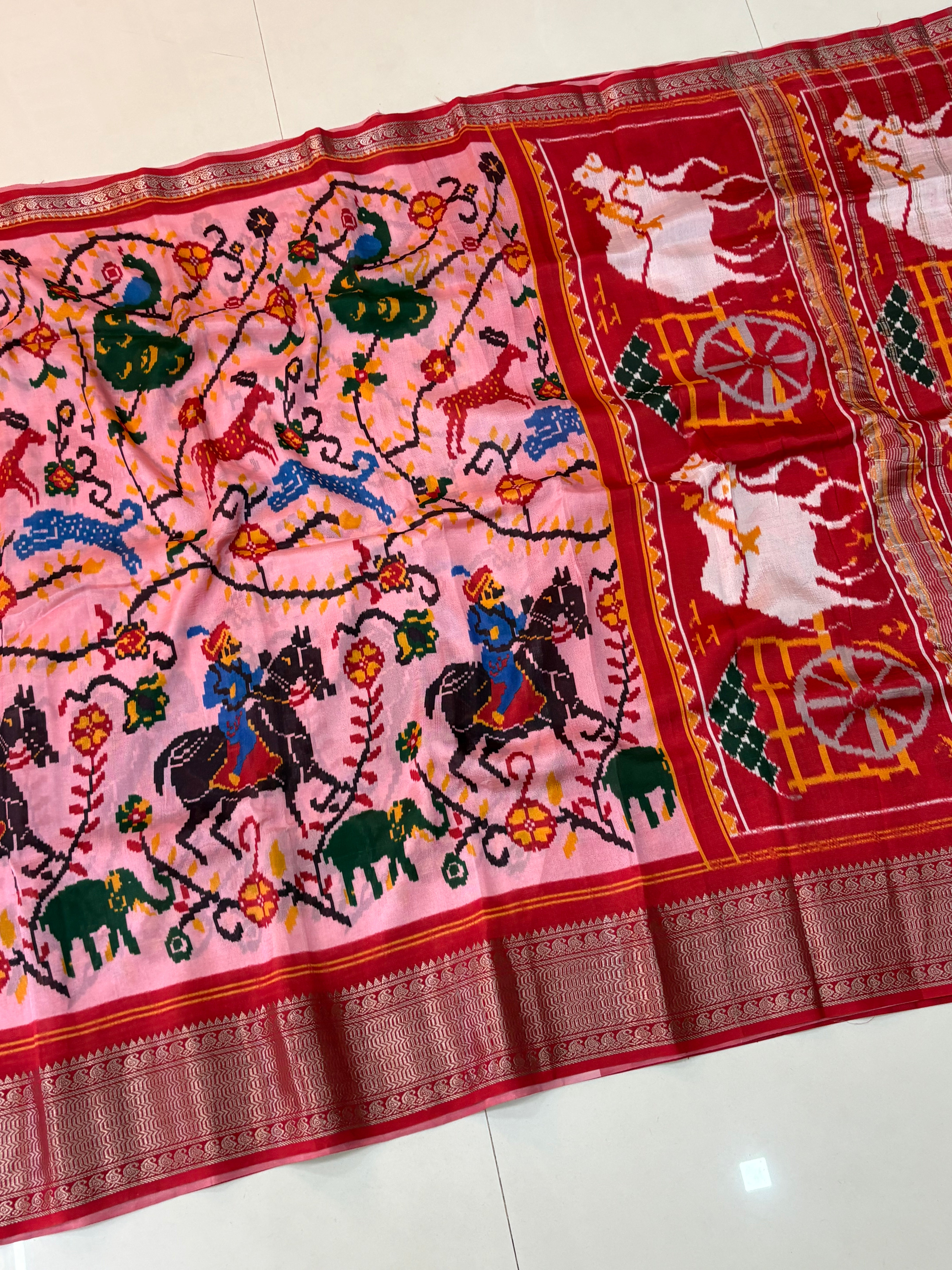 Mangalagiri Patola Print Sarees