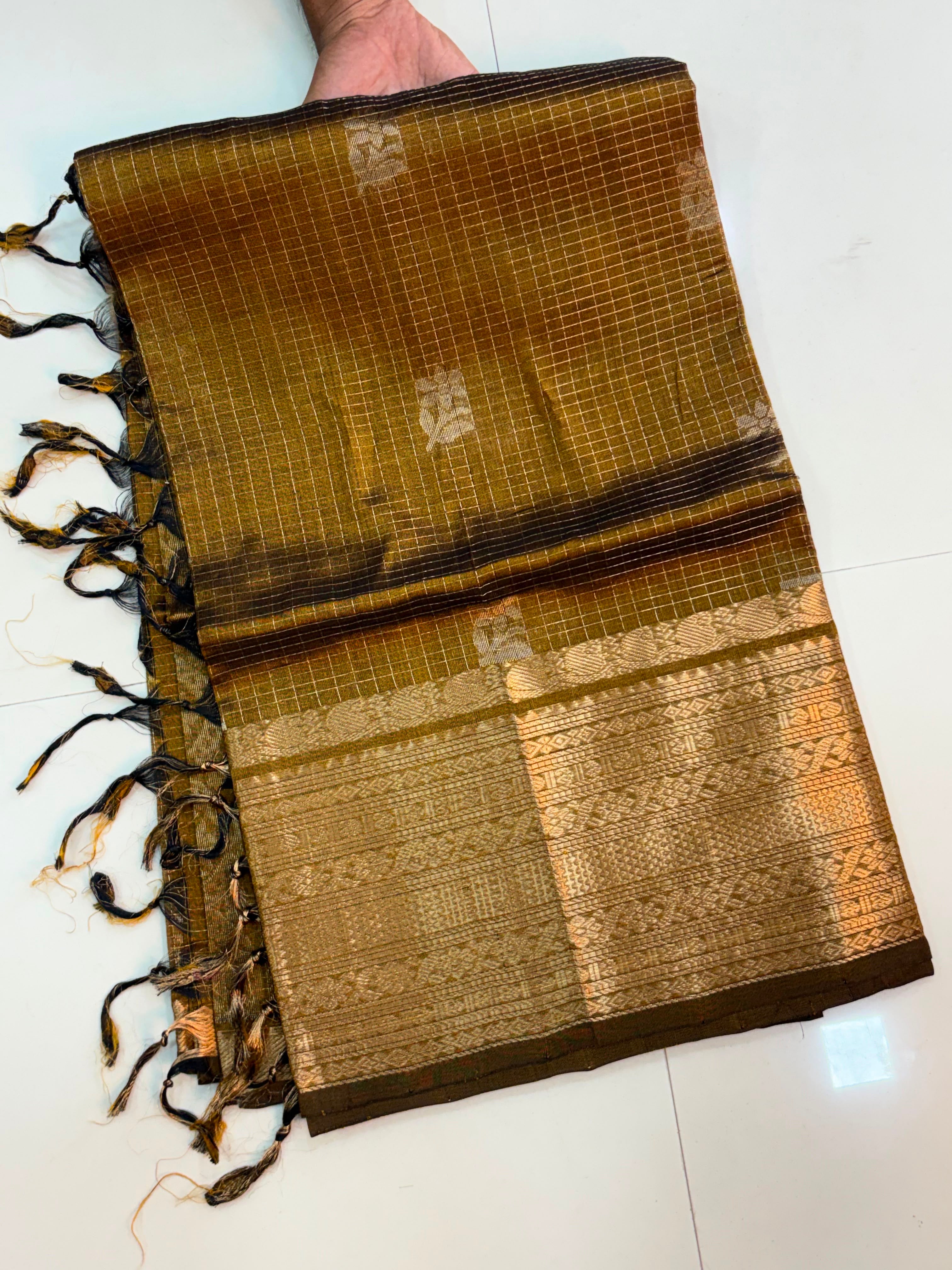 Handloom Vintage Mangalagiri Pattu