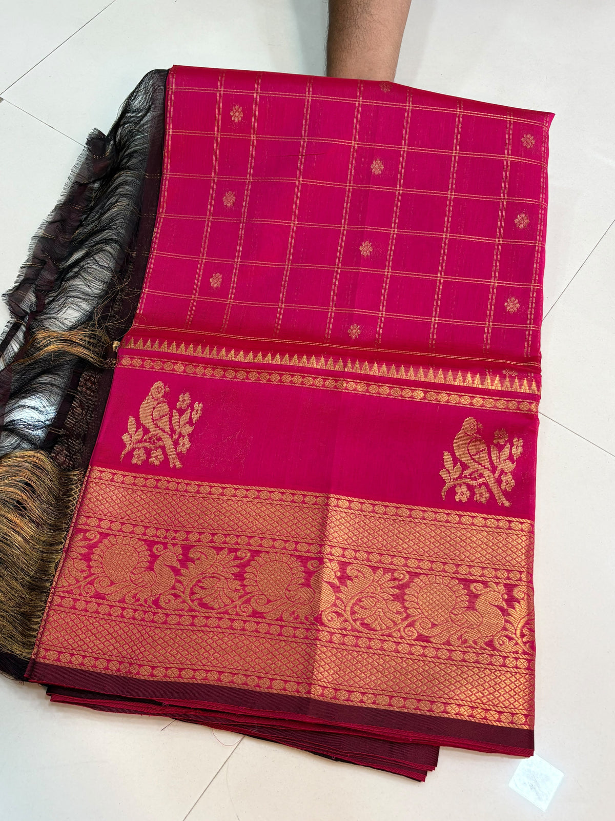 Handloom Vintage Mangalagiri Pattu