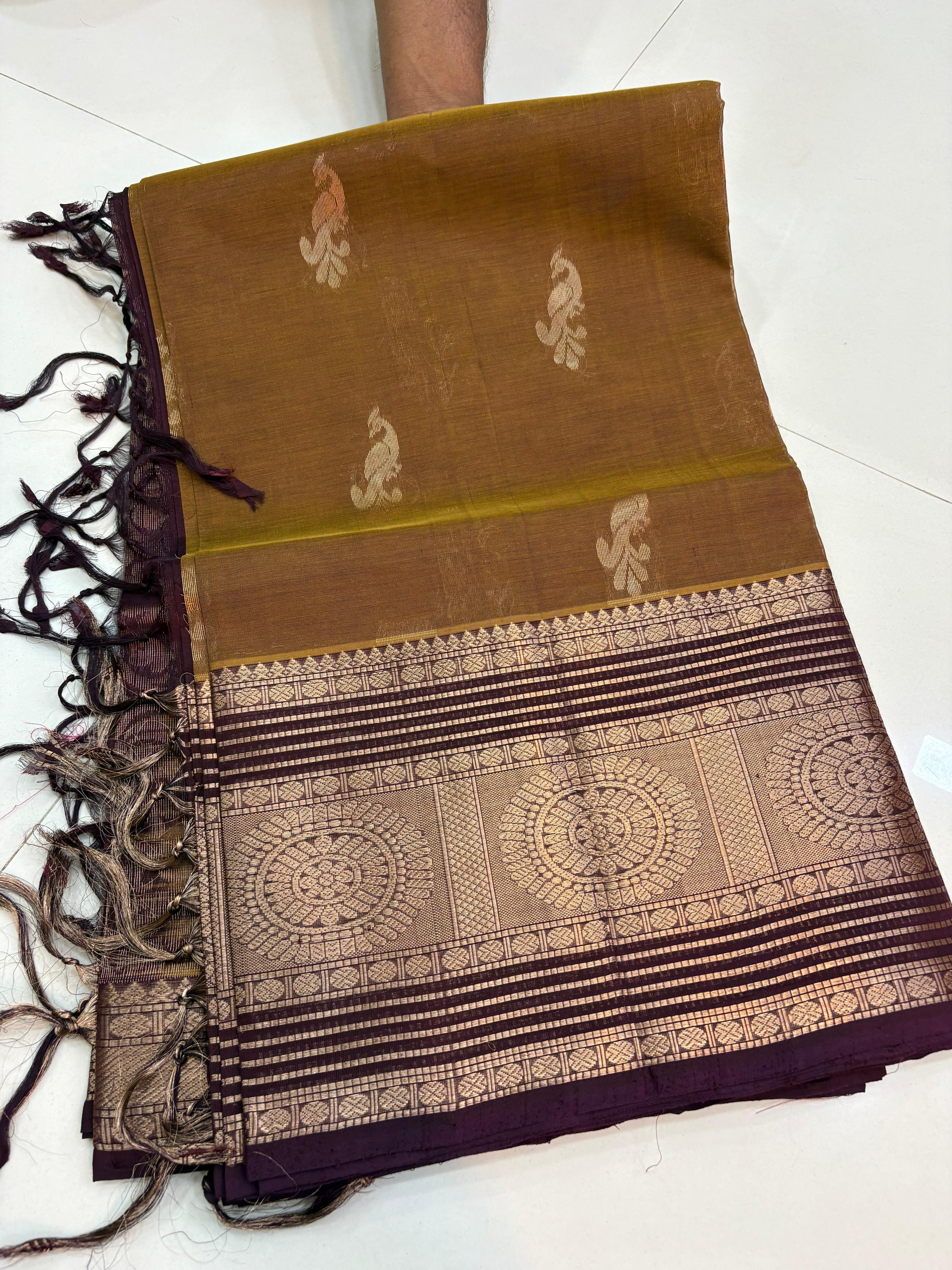 Deep Mustard Vintage Handloom