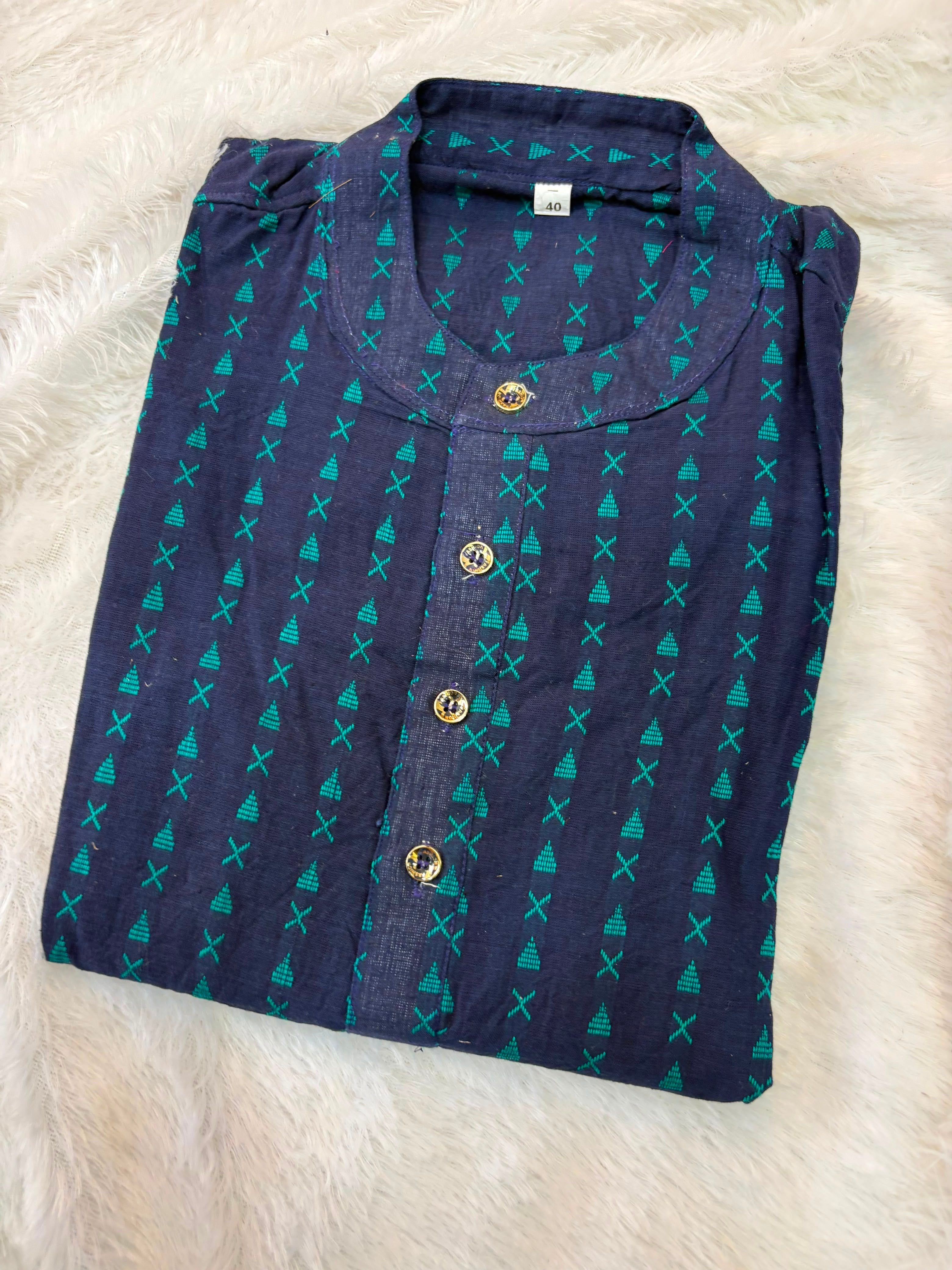 Handloom Cotton Men's Kurta