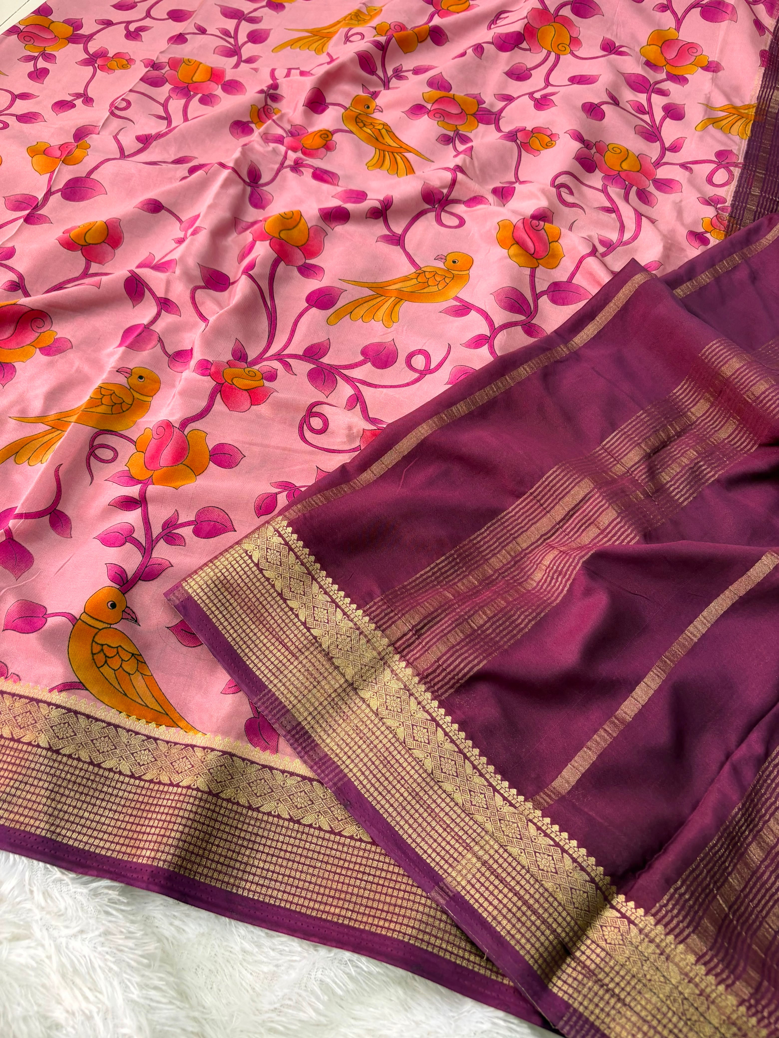 Mysore Crepe Fancy Silk