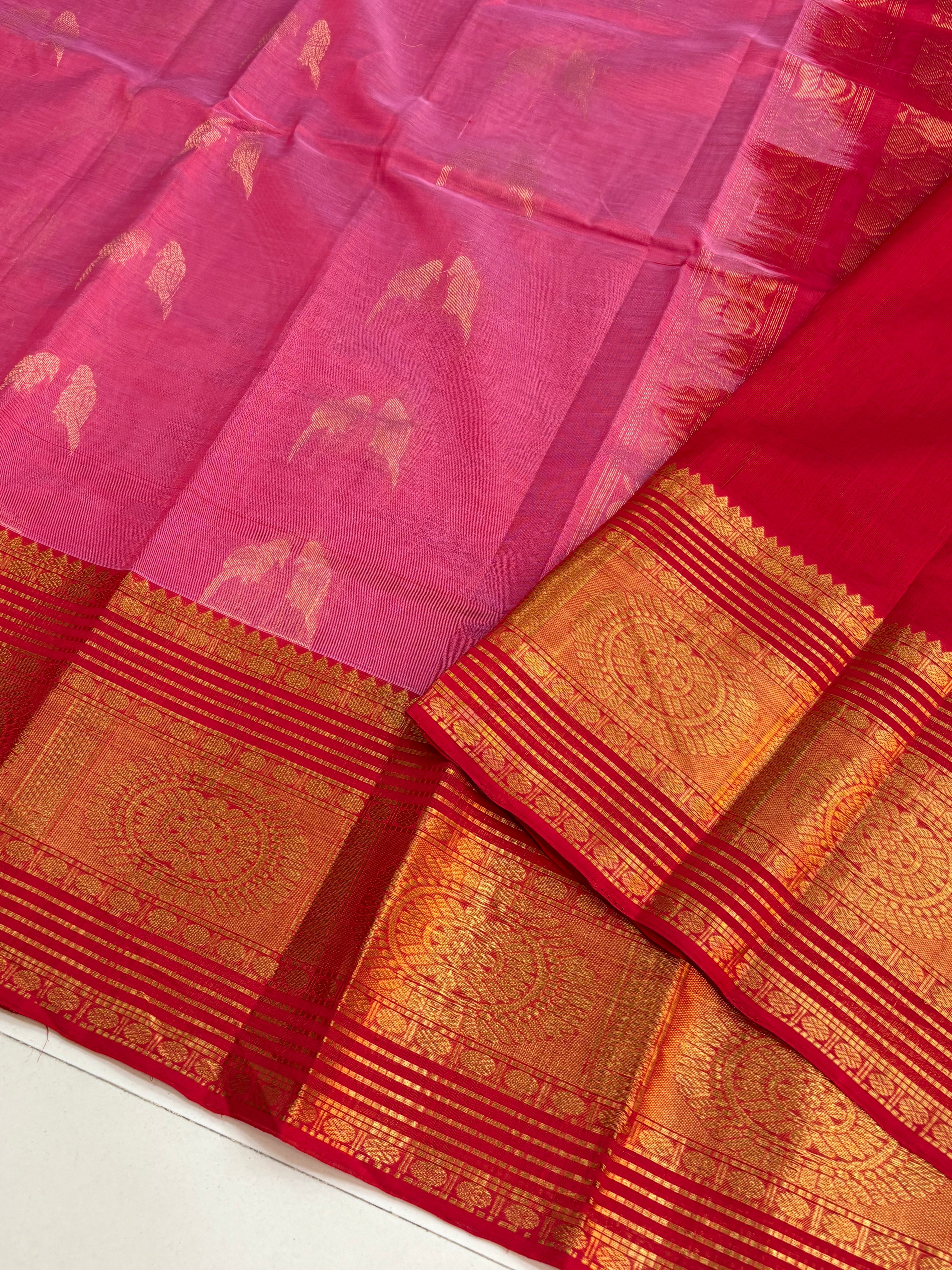 Handloom Vintage Mangalagiri Pattu