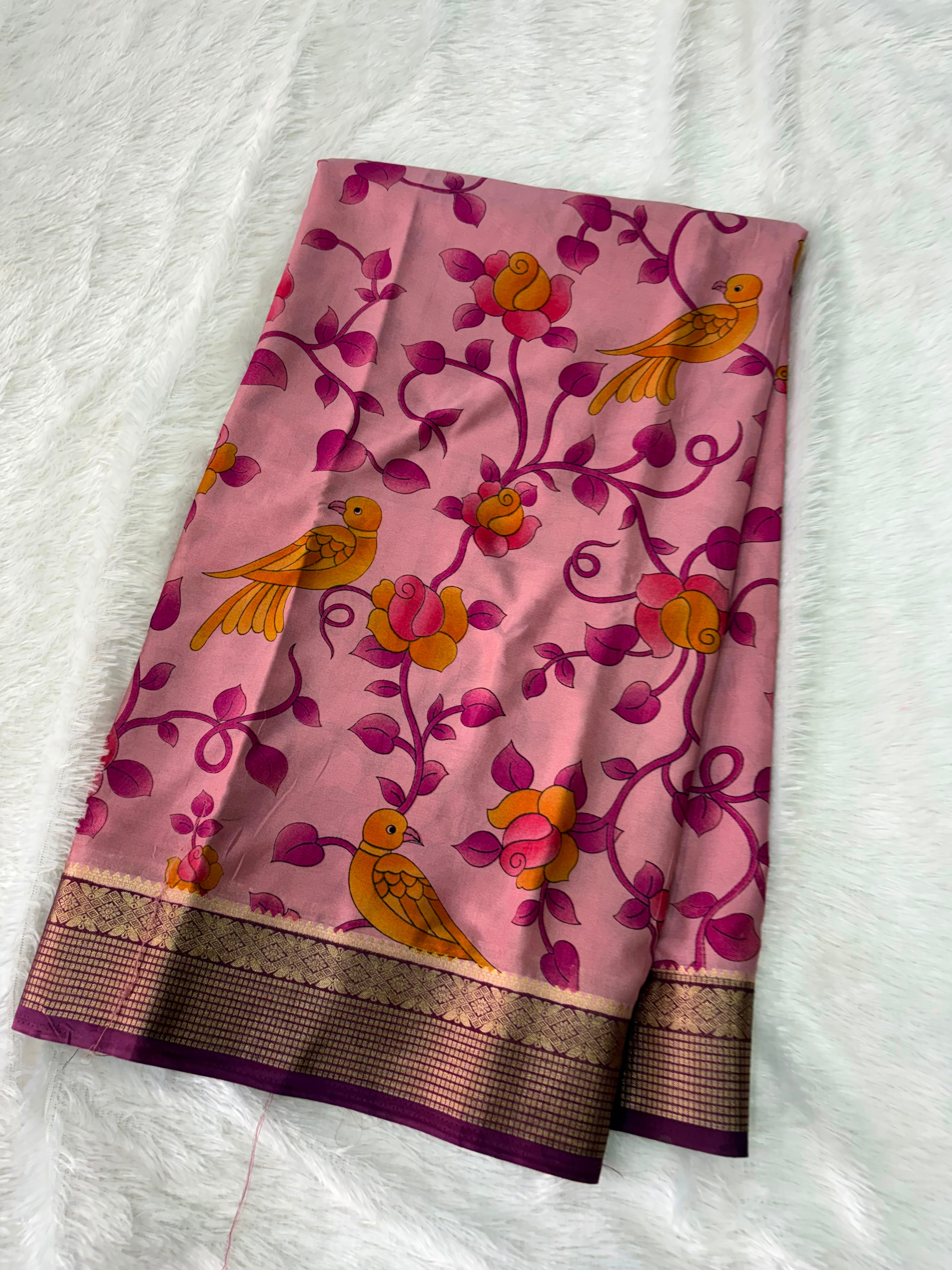 Mysore Crepe Fancy Silk