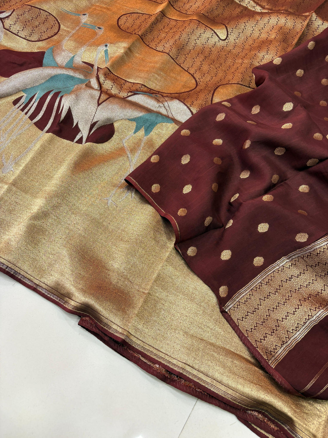 Chamundi Silk Tissue Weaving