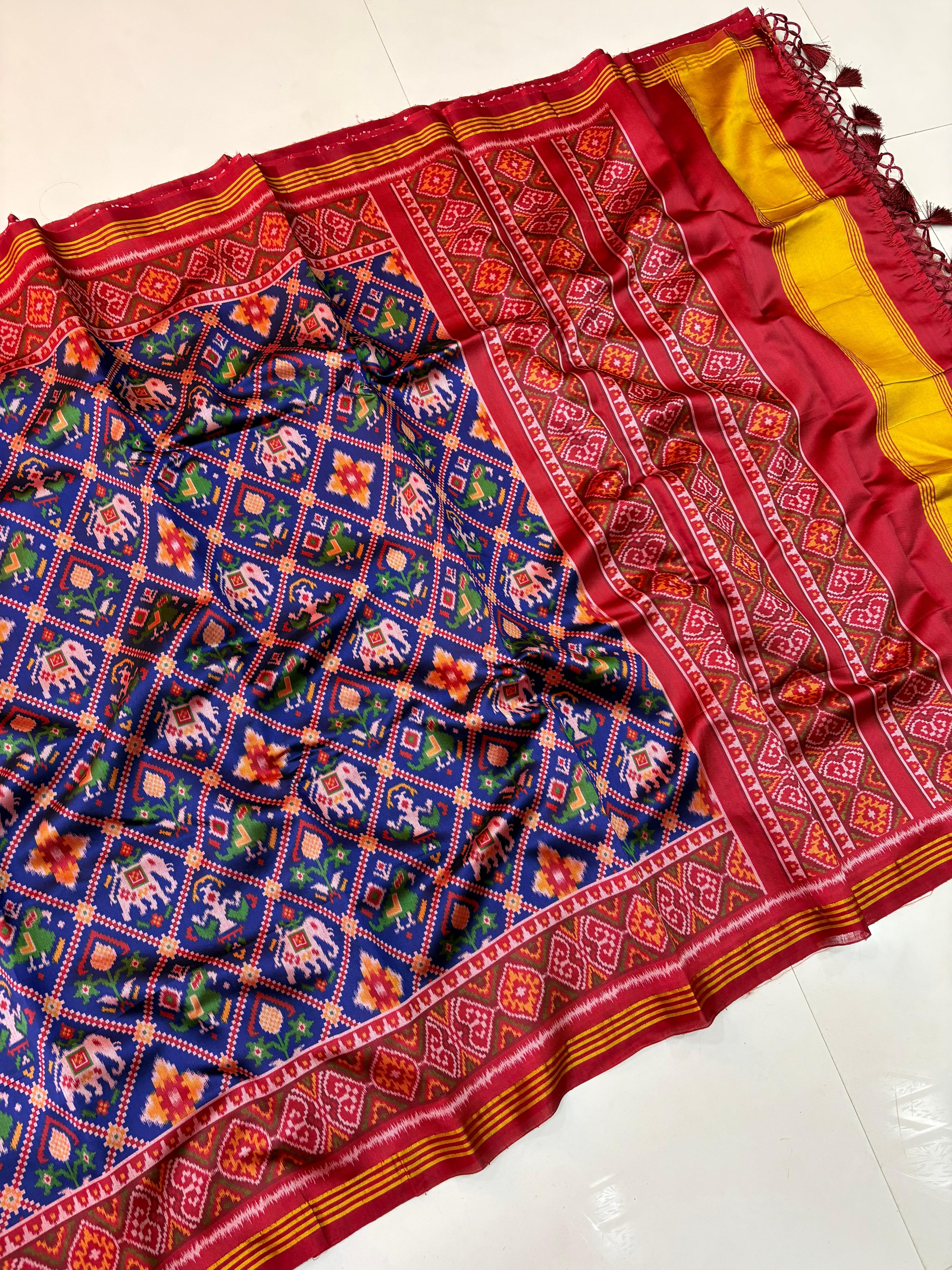 Fancy Patola Printed Sarees