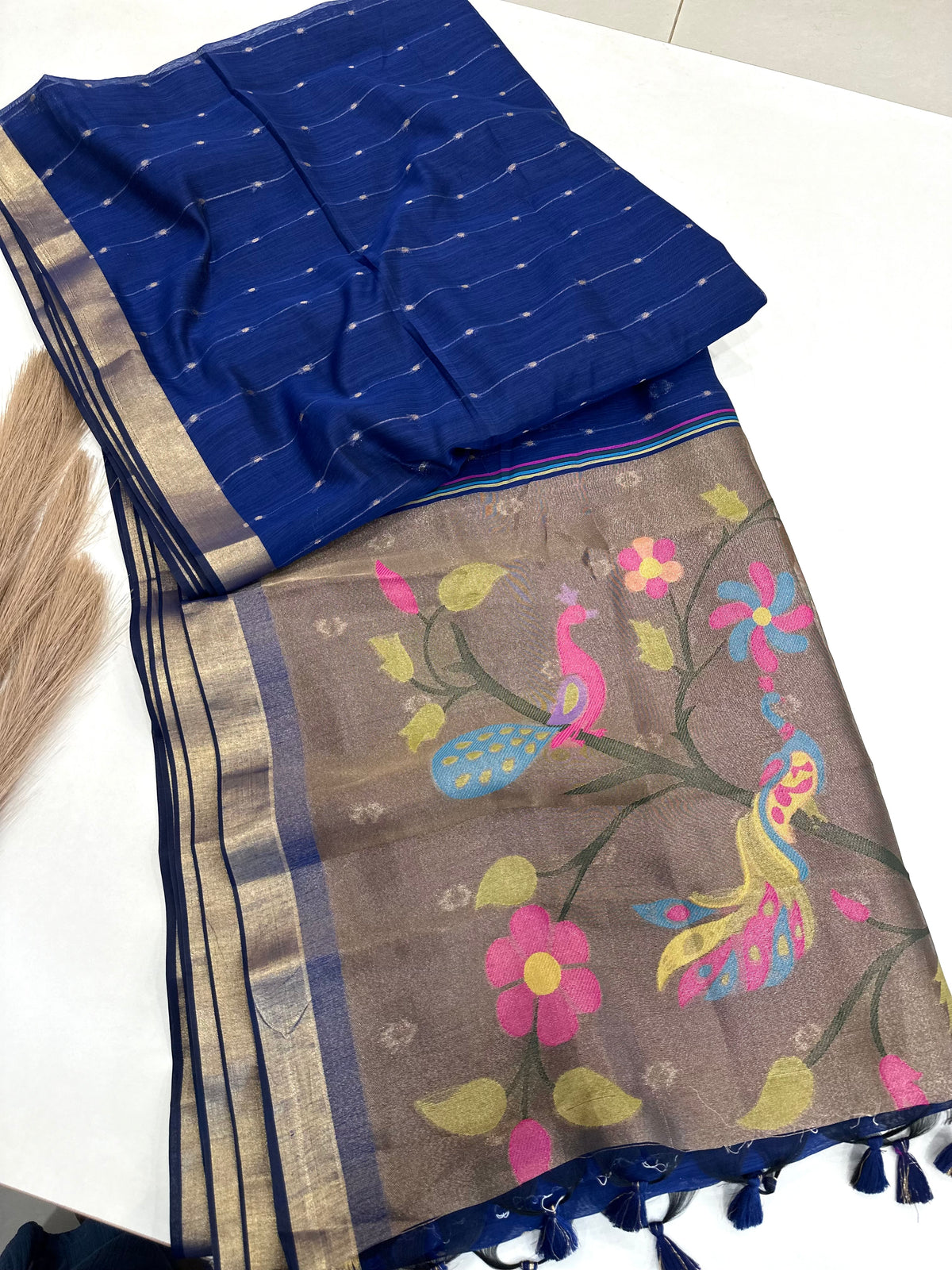 Fancy Chanderi Jamdani