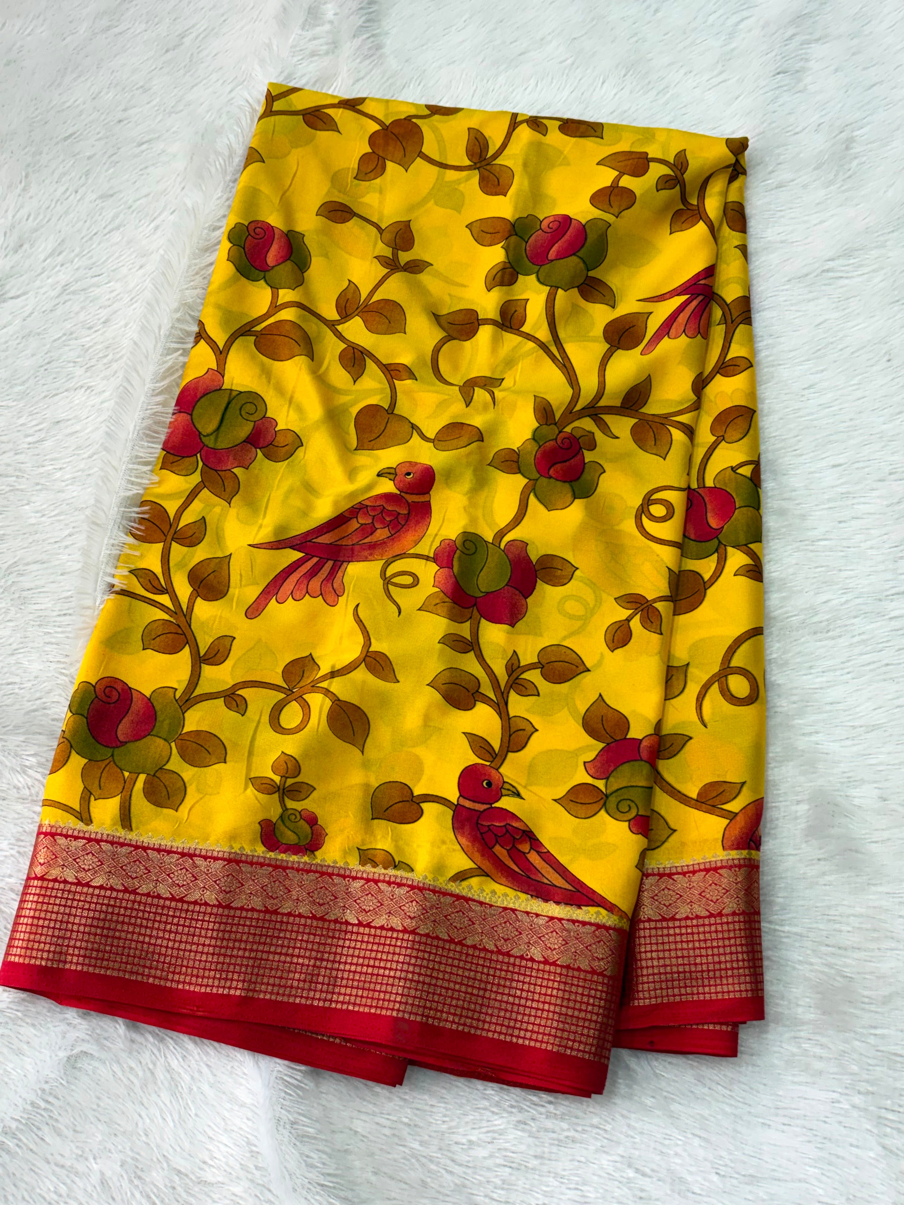 Mysore Crepe Fancy Silk