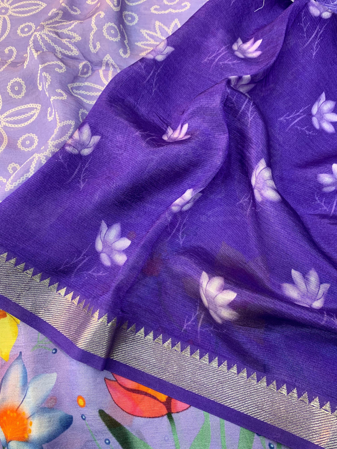 Mangalagiri Pattu Digital Print
