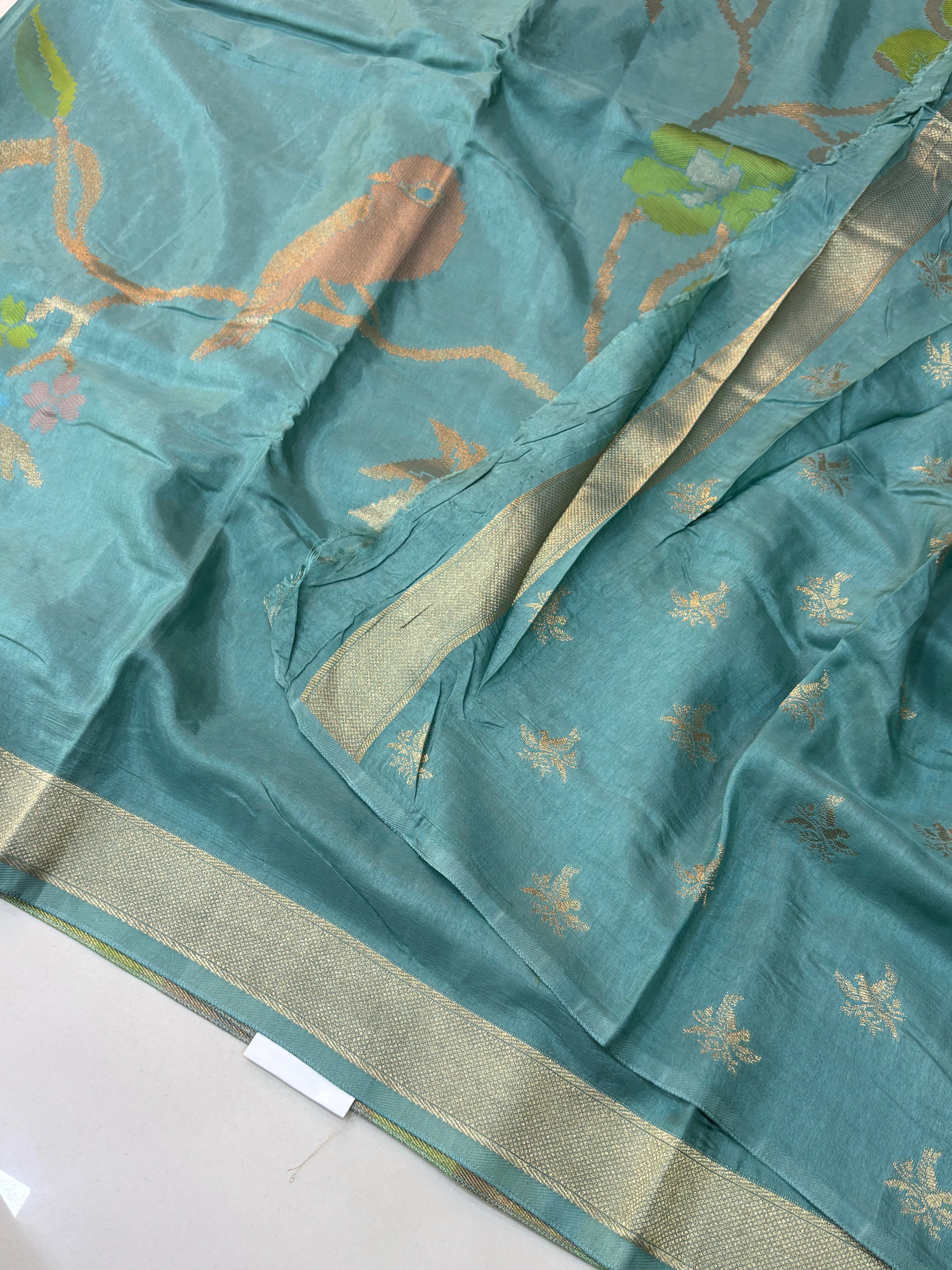 Russian Silk Jamdani Sarees