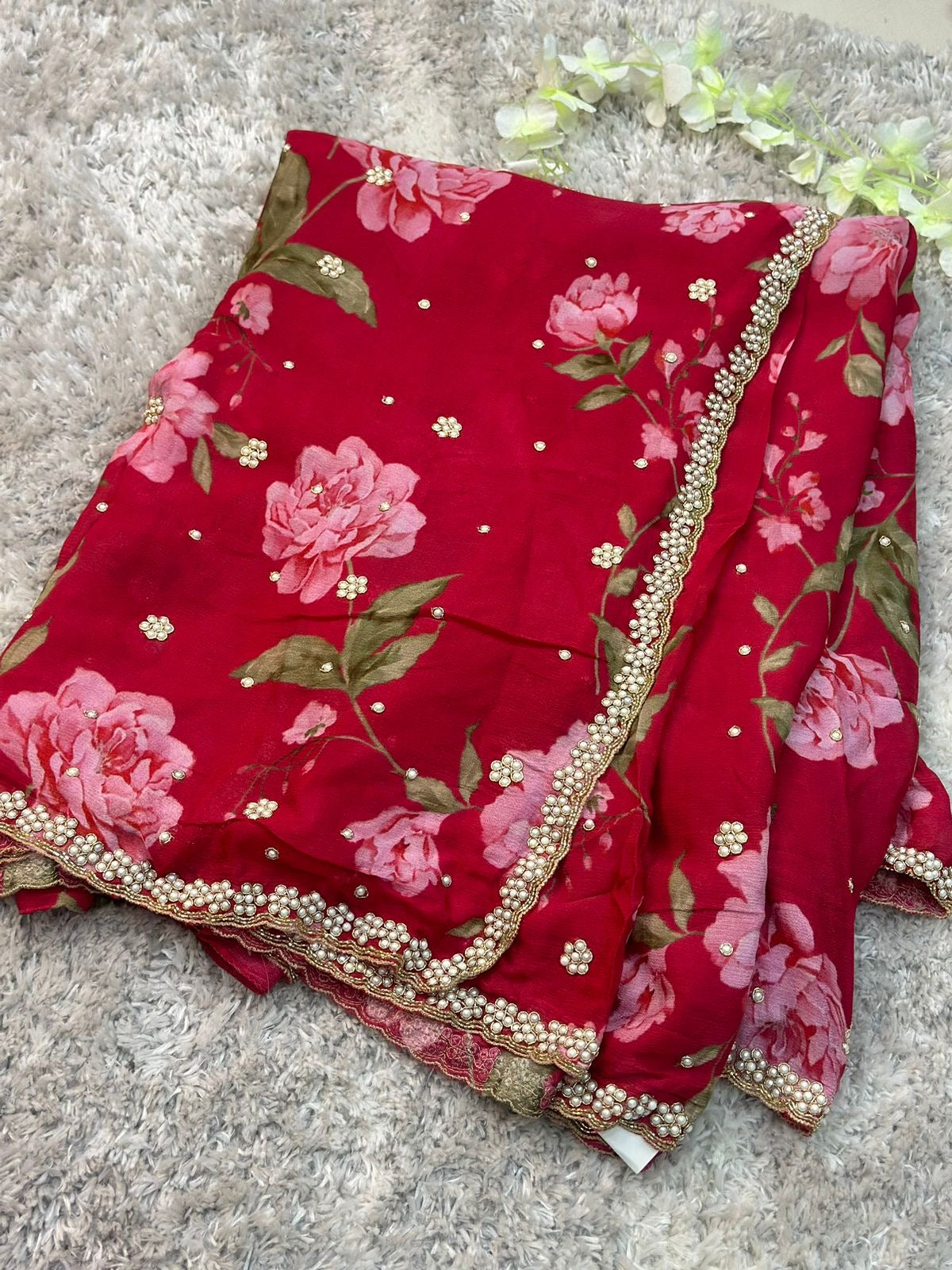 Chinnon Crepe Pearl Kardhana