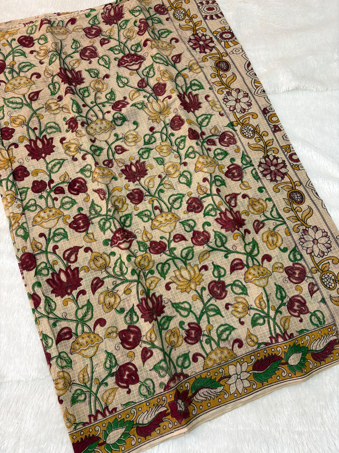 Pichwai Floral Kota Kalamkari