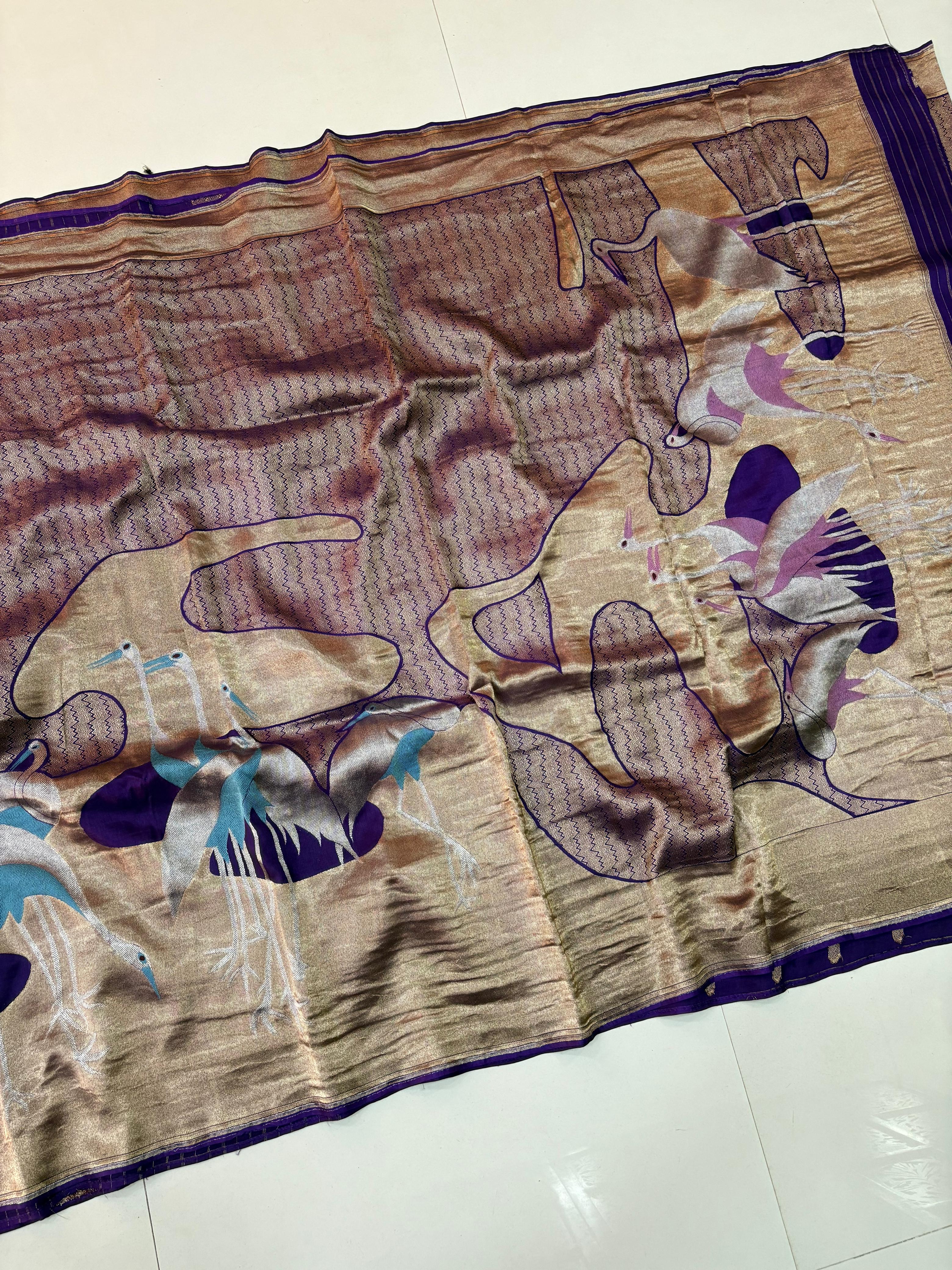 Chamundi Silk Tissue Weaving