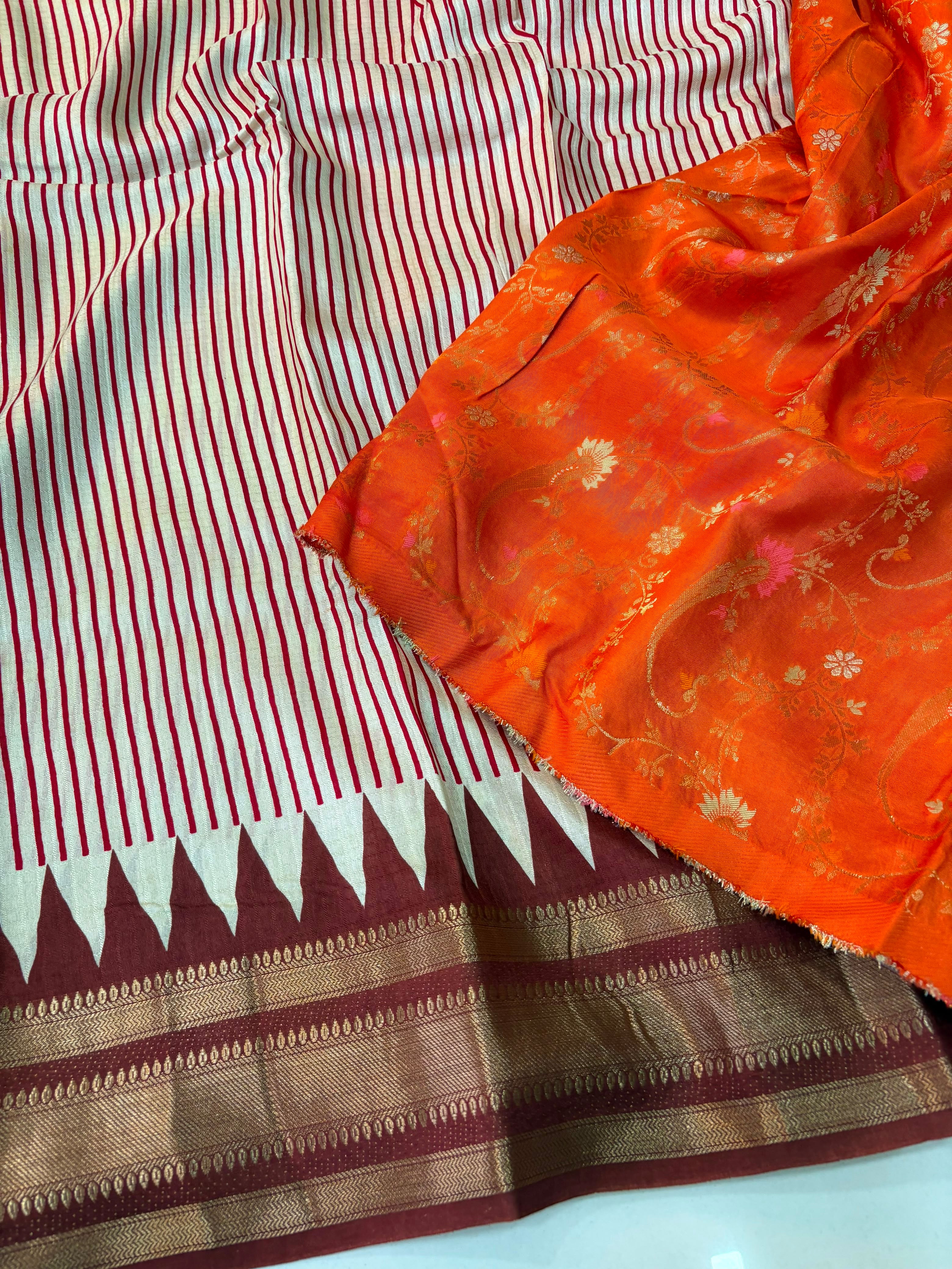 Vintage Ganga Jamuna Sarees