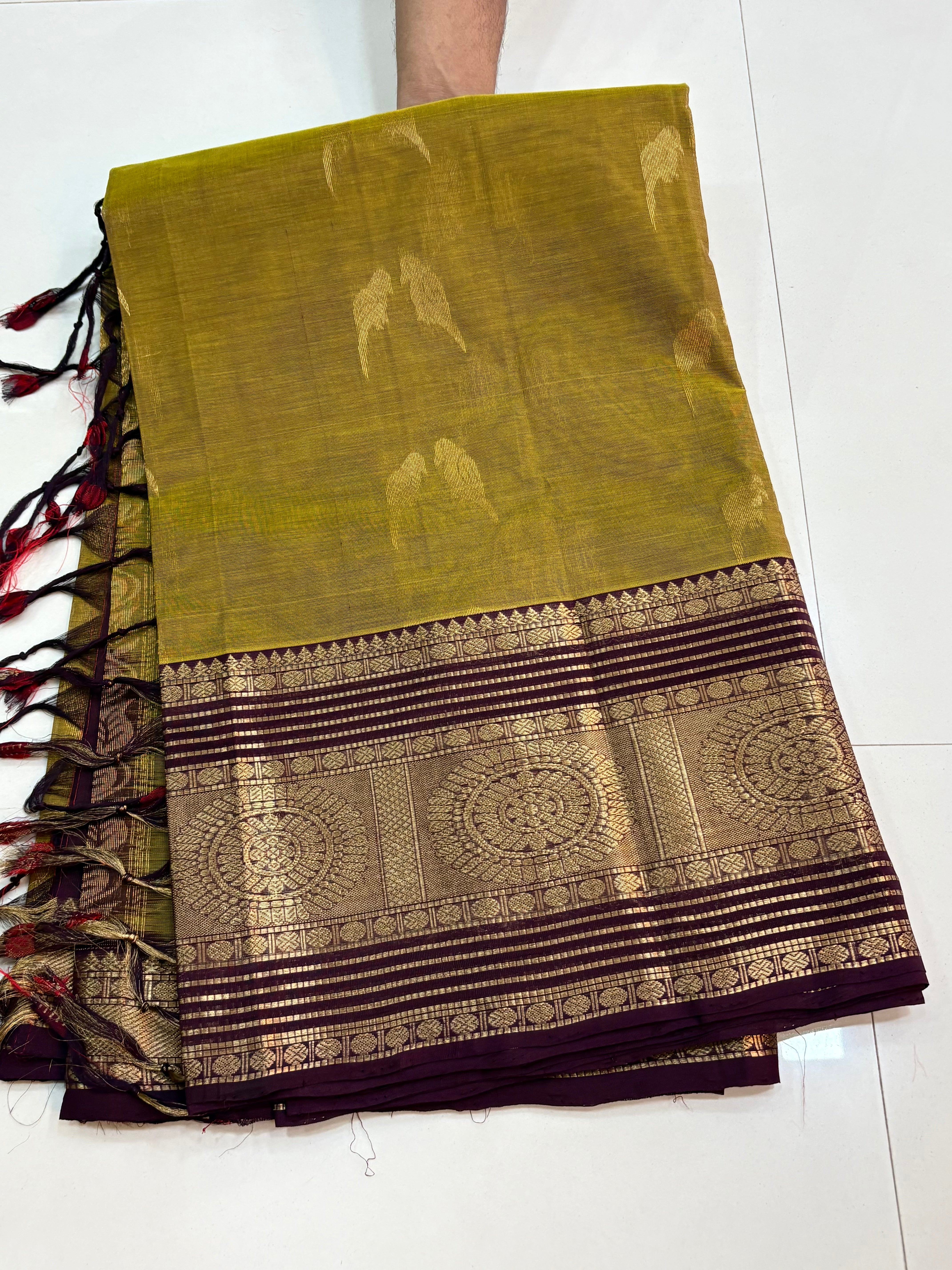 Handloom Vintage Mangalagiri Pattu