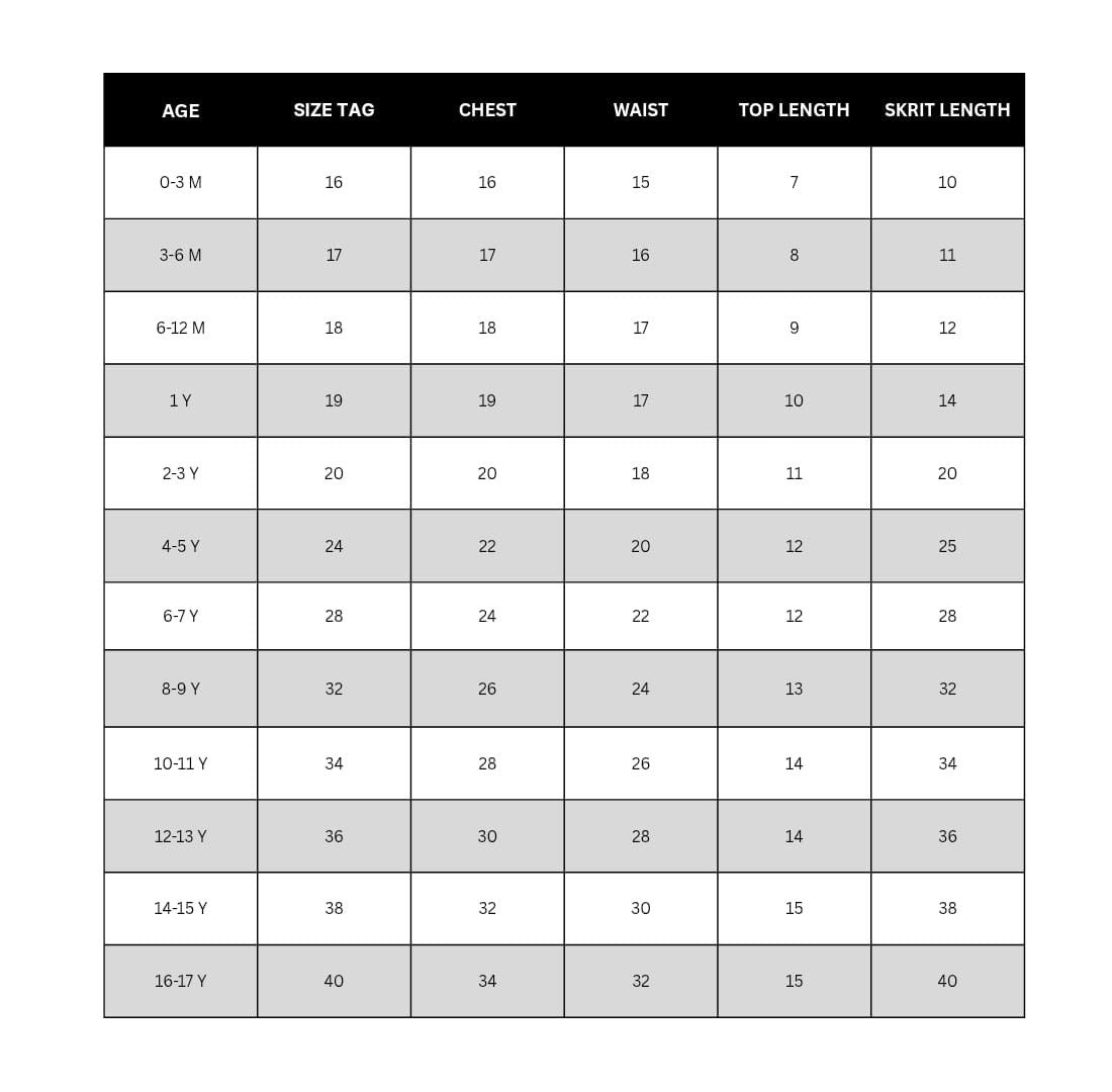 Size Guide