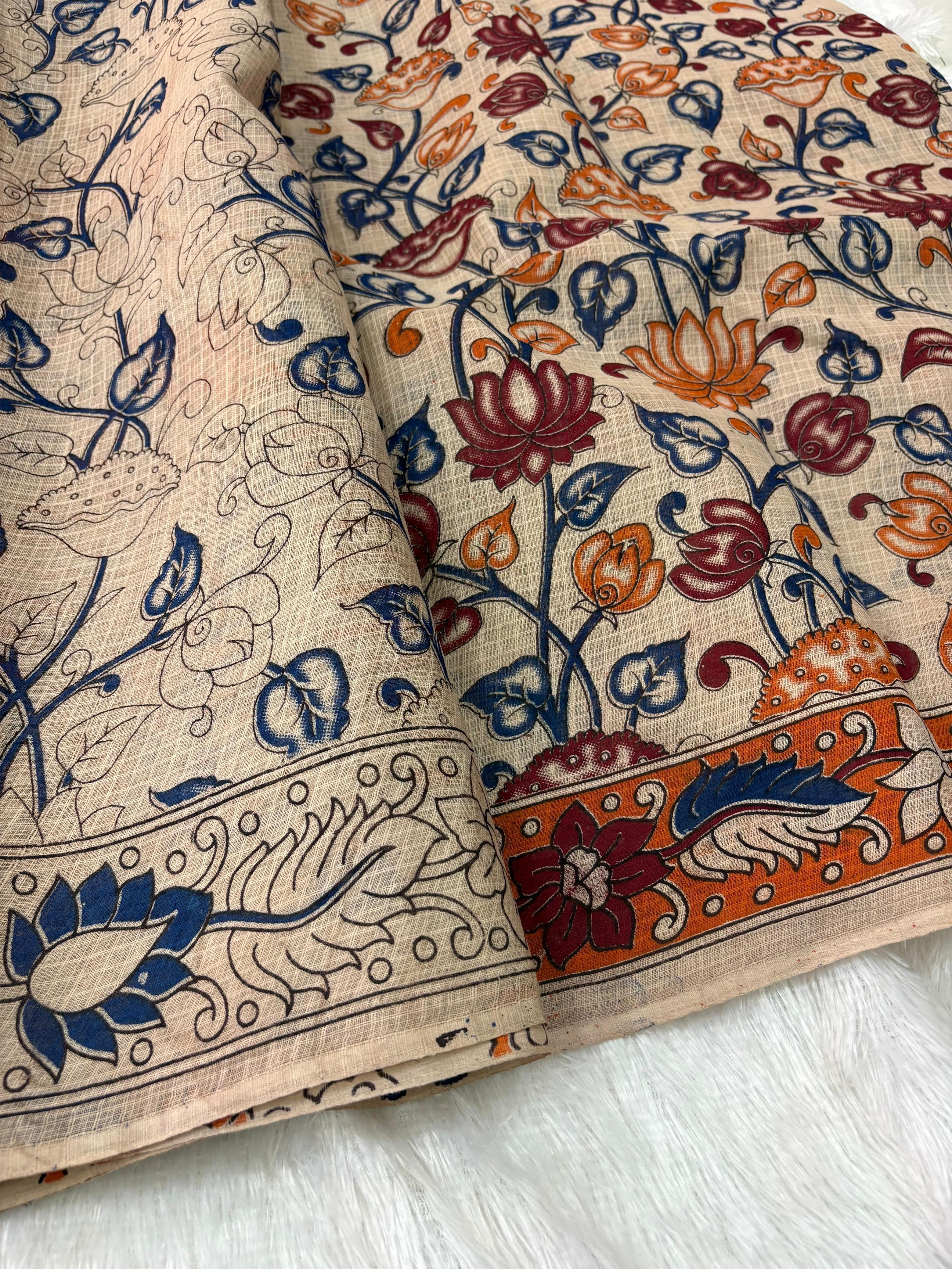 Pichwai Floral Kota Kalamkari