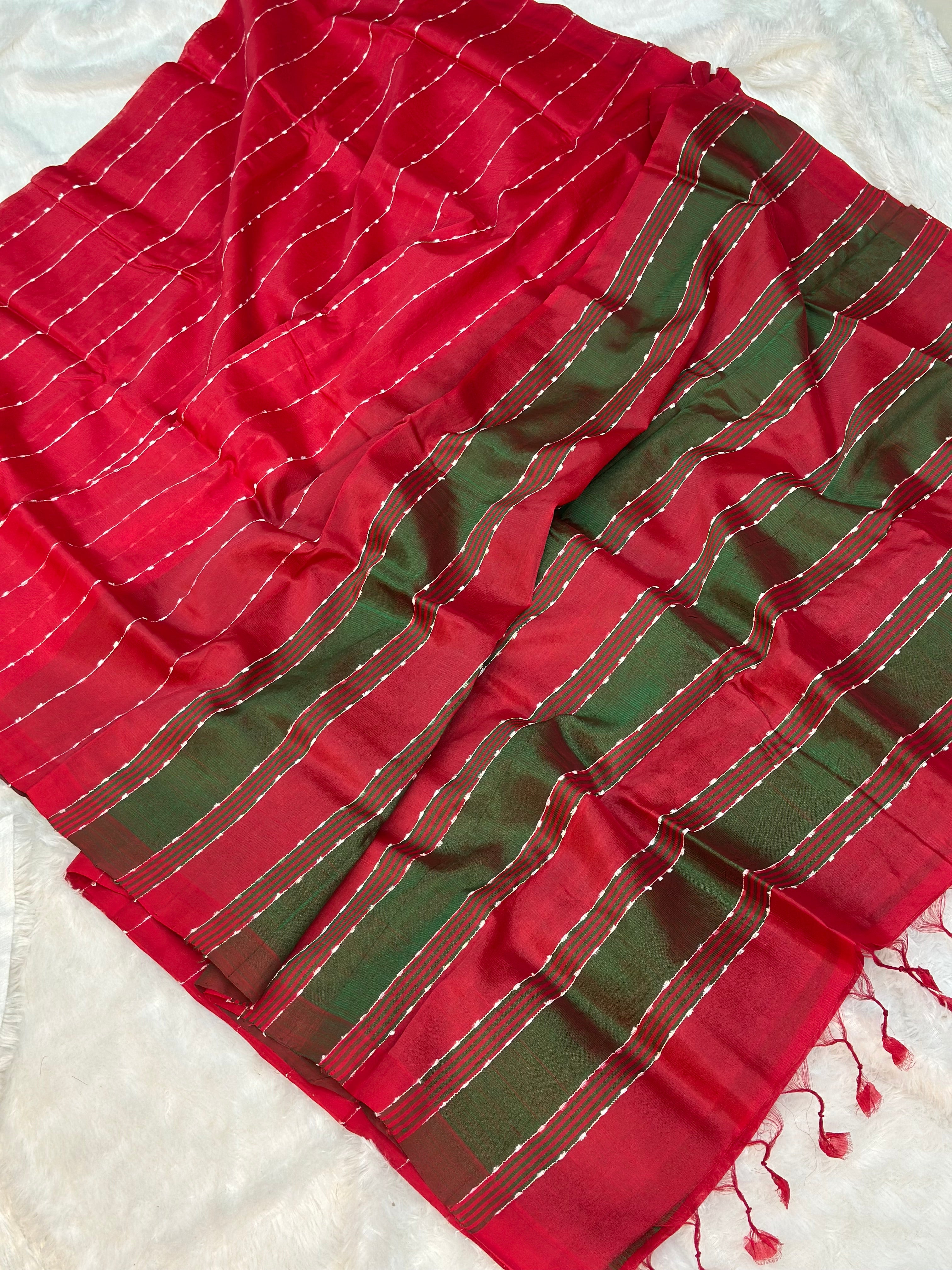 Pure Handloom Mangalagiri Pattu