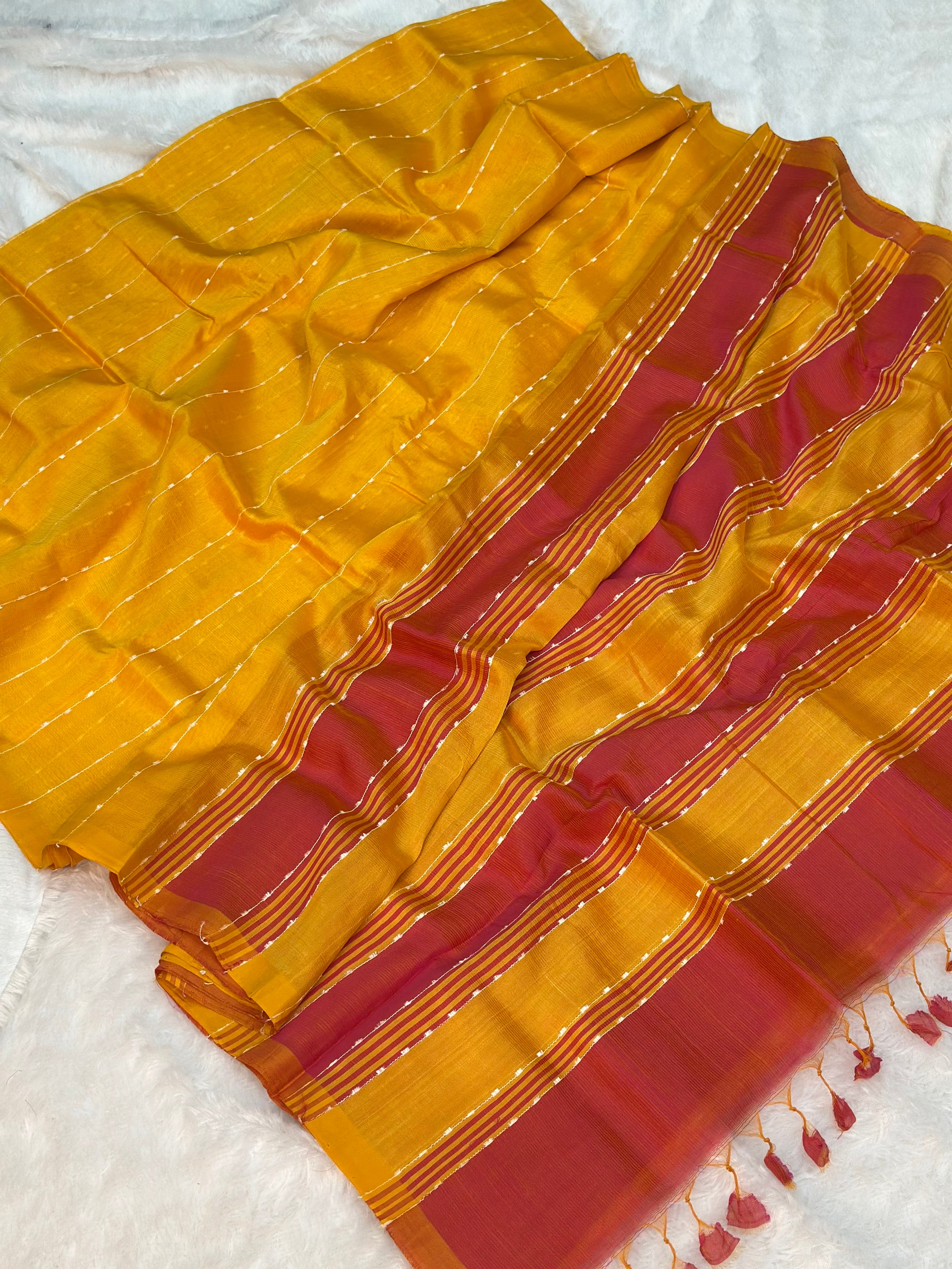 Pure Handloom Mangalagiri Pattu