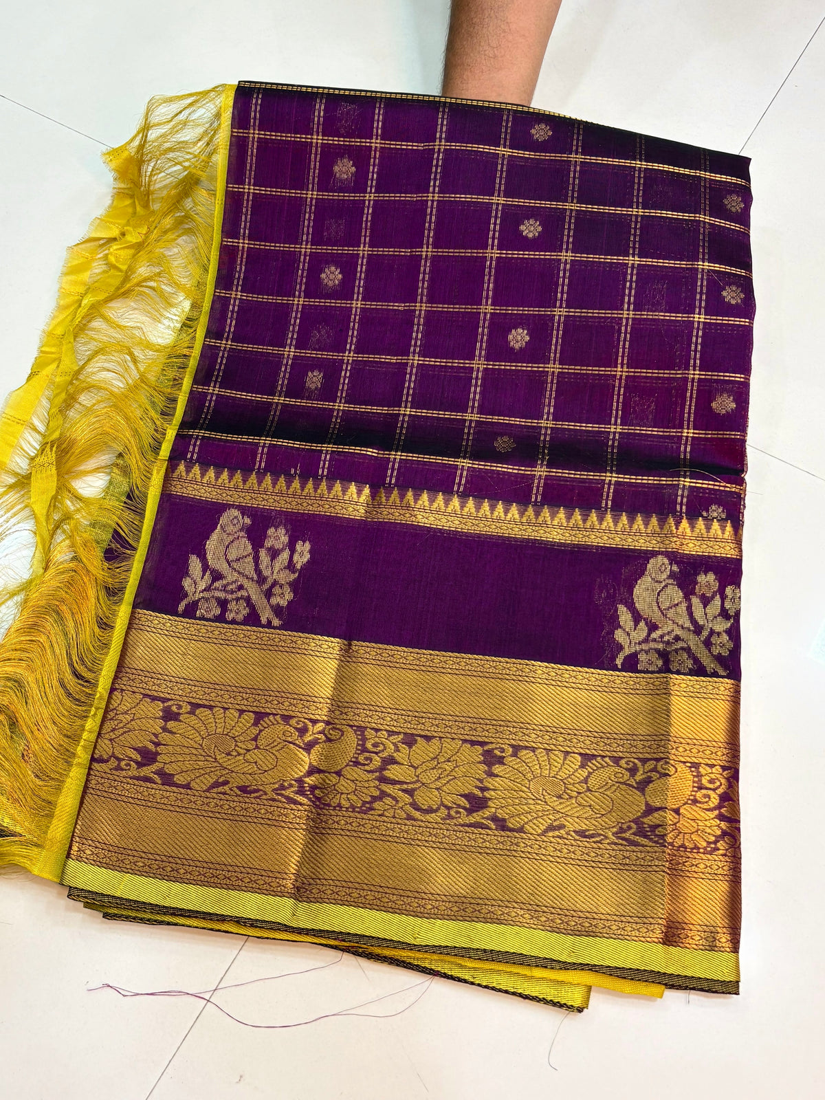 Handloom Vintage Mangalagiri Pattu