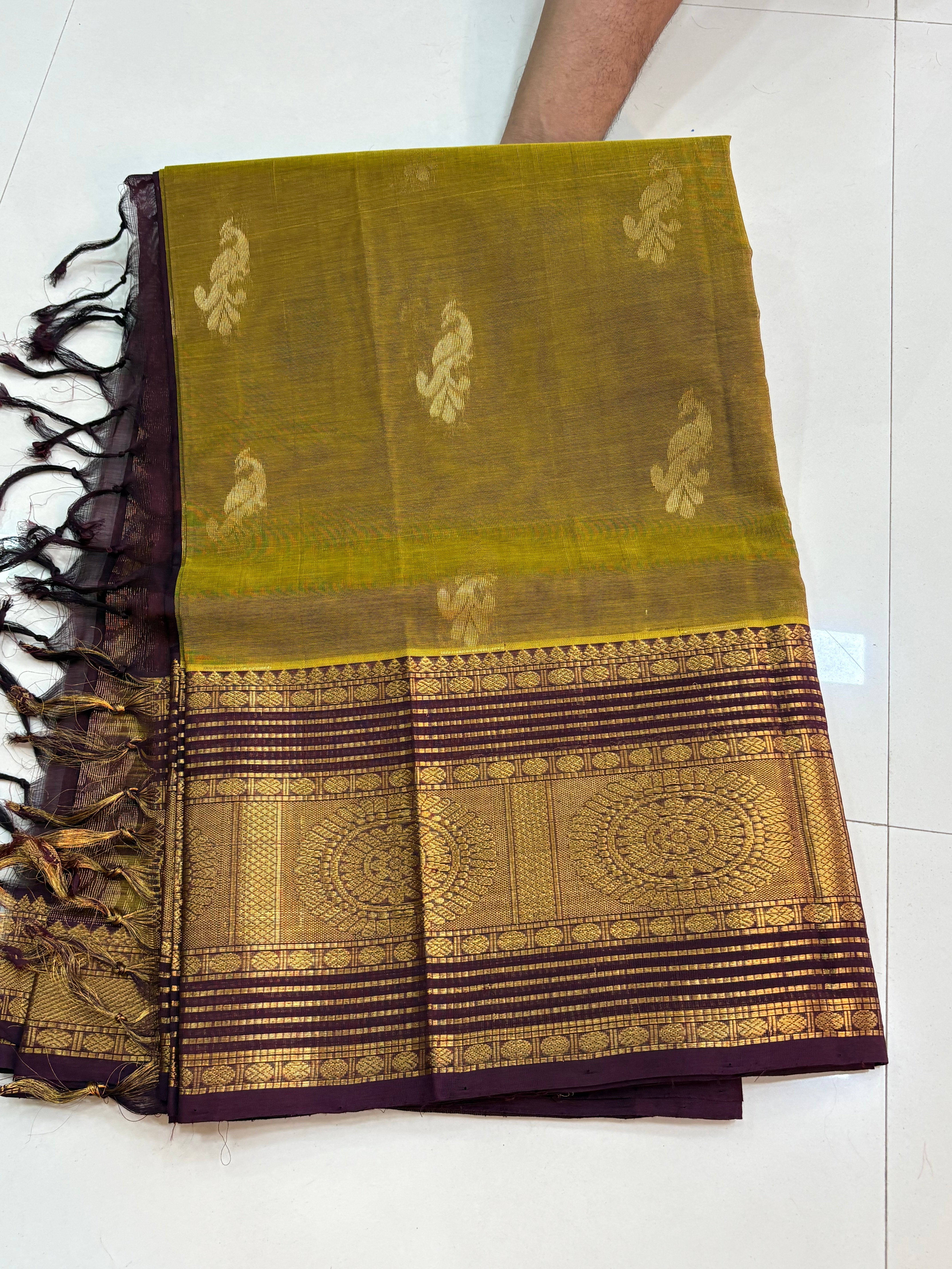Handloom Vintage Mangalagiri Pattu