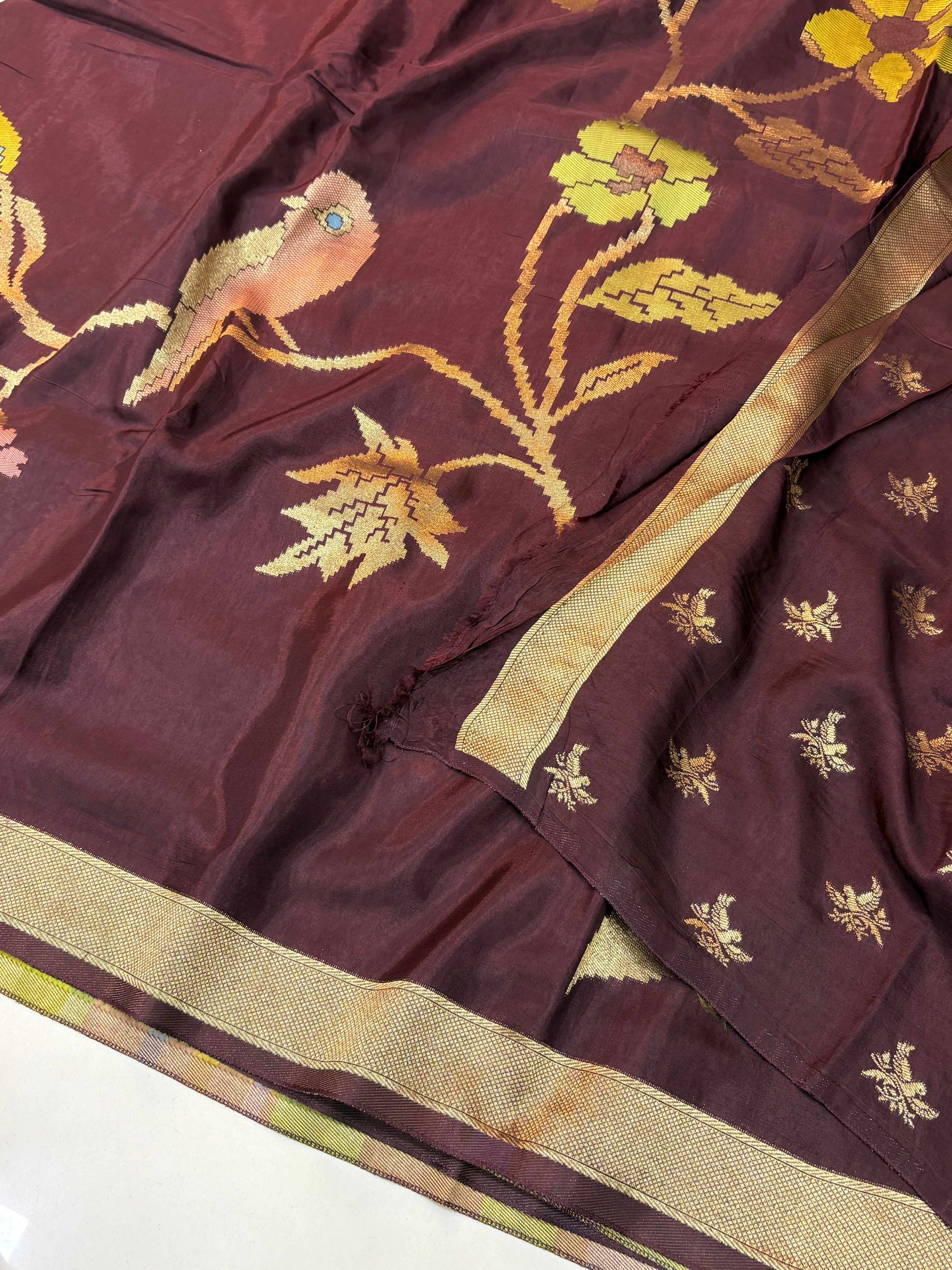 Russian Silk Jamdani Sarees