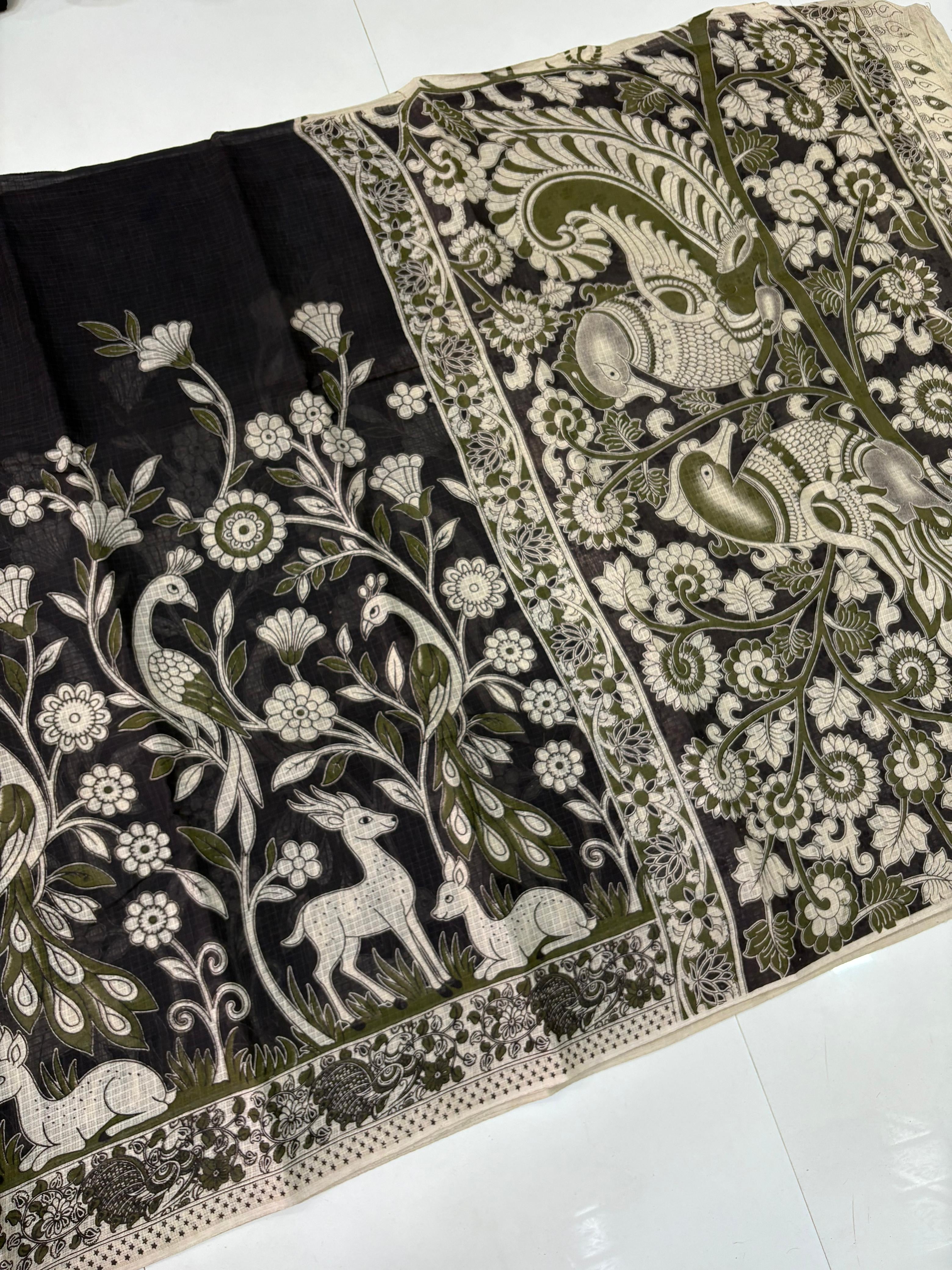 Kalamkari Kota Sarees