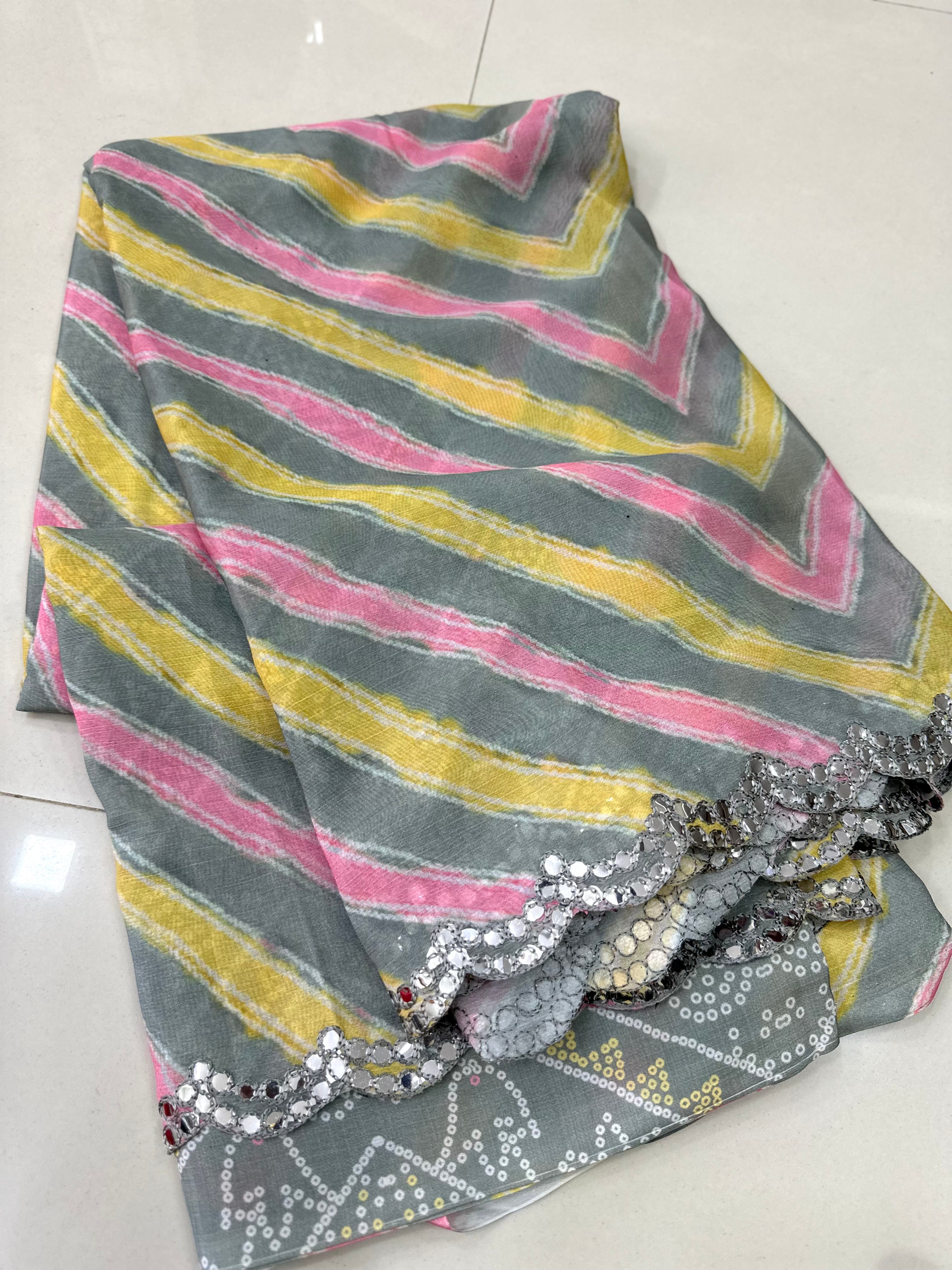 Chiffon Georgette Leheriya