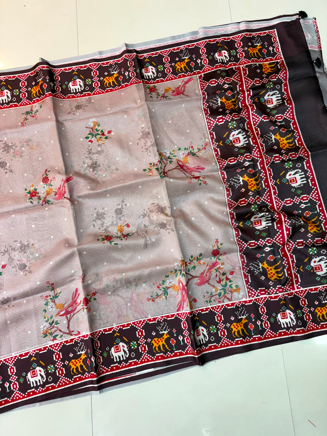Fancy Kota Silk Patola sarees