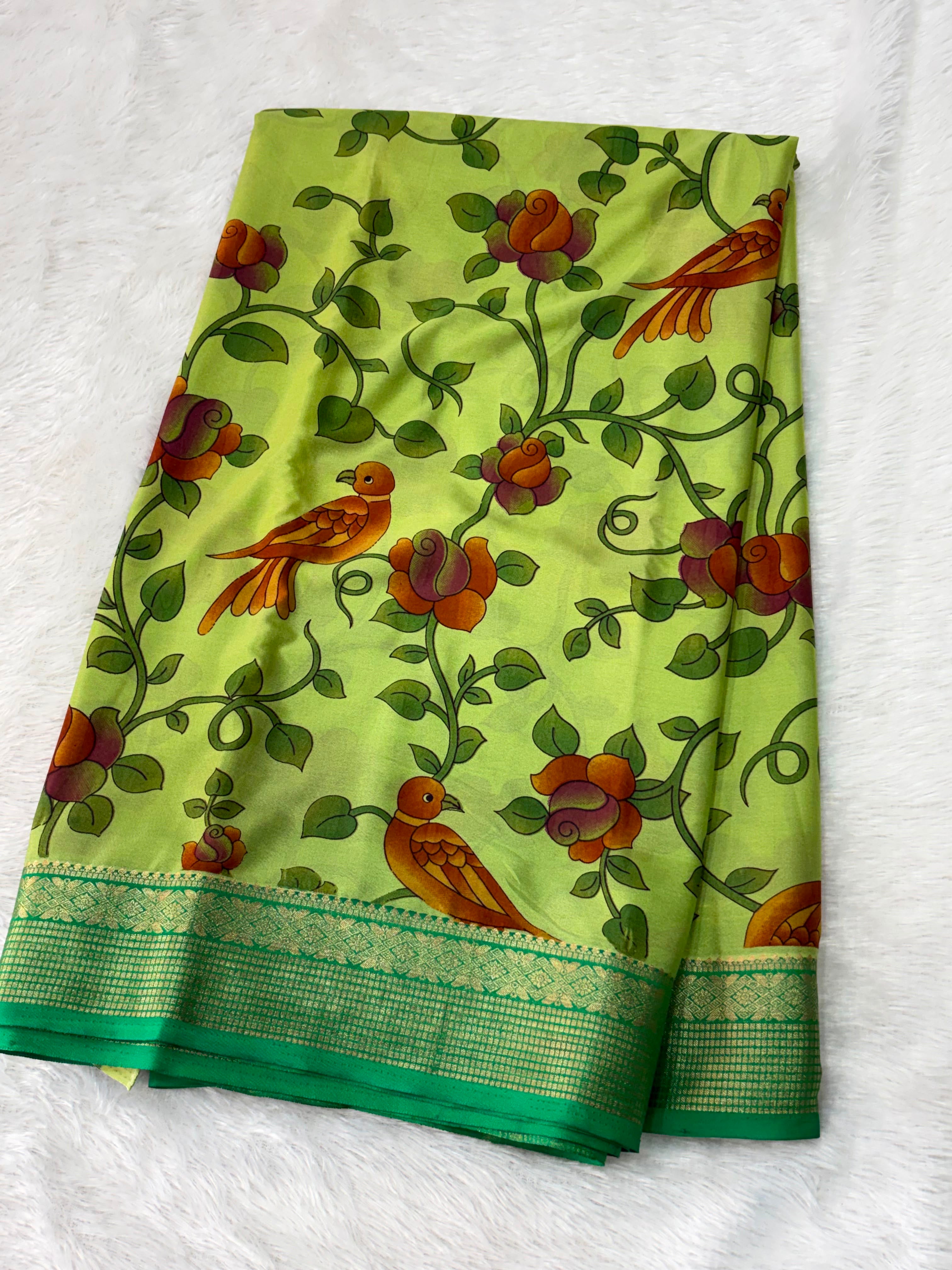 Mysore Crepe Fancy Silk