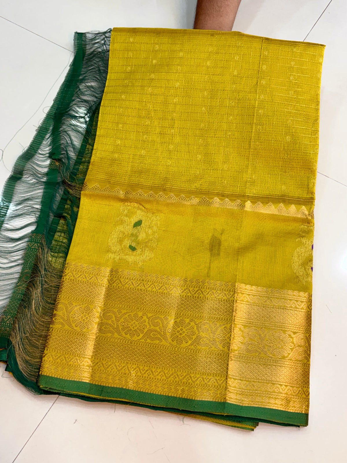 Handloom Vintage Mangalagiri Pattu