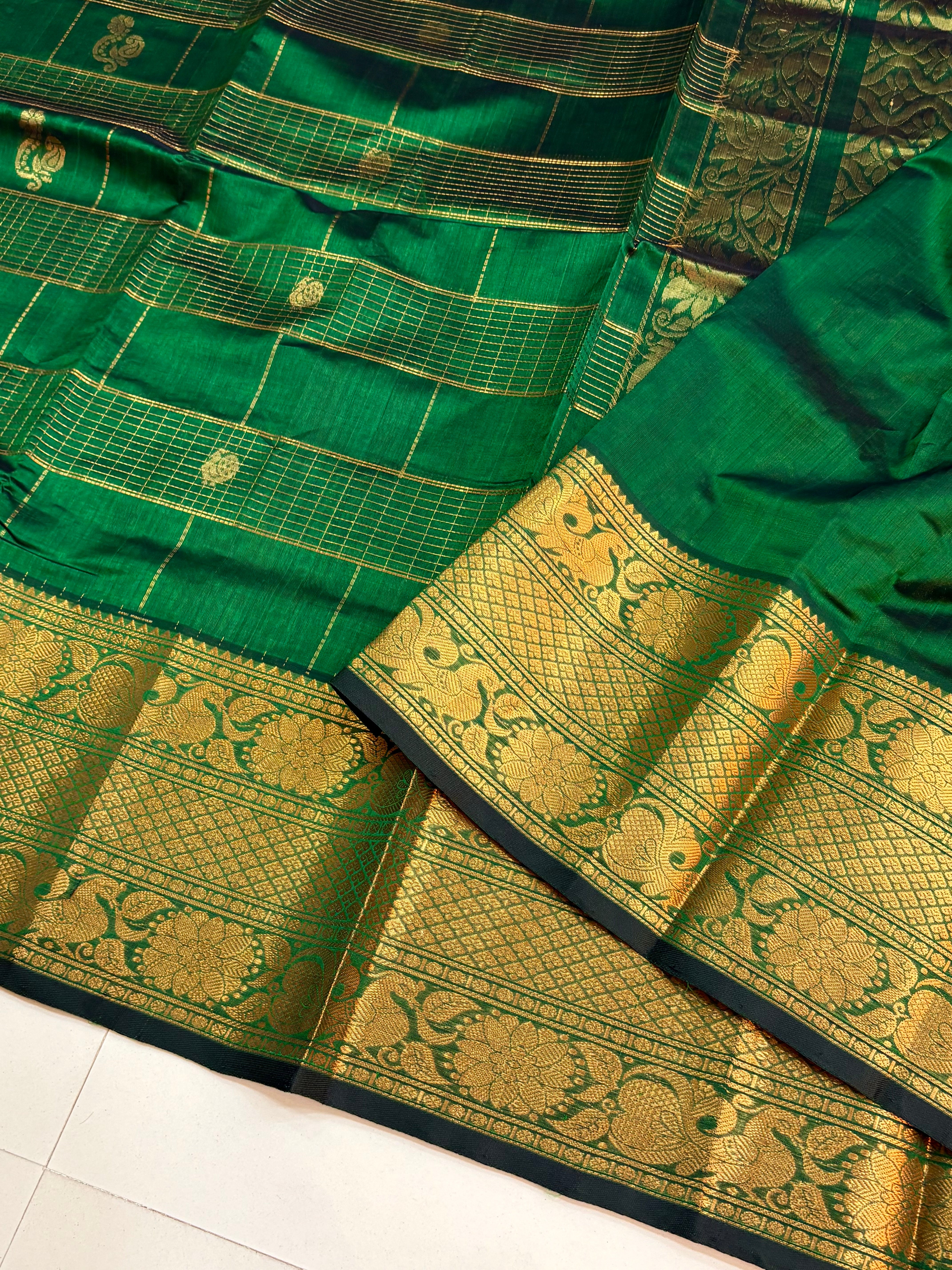 Handloom Vintage Mangalagiri Pattu