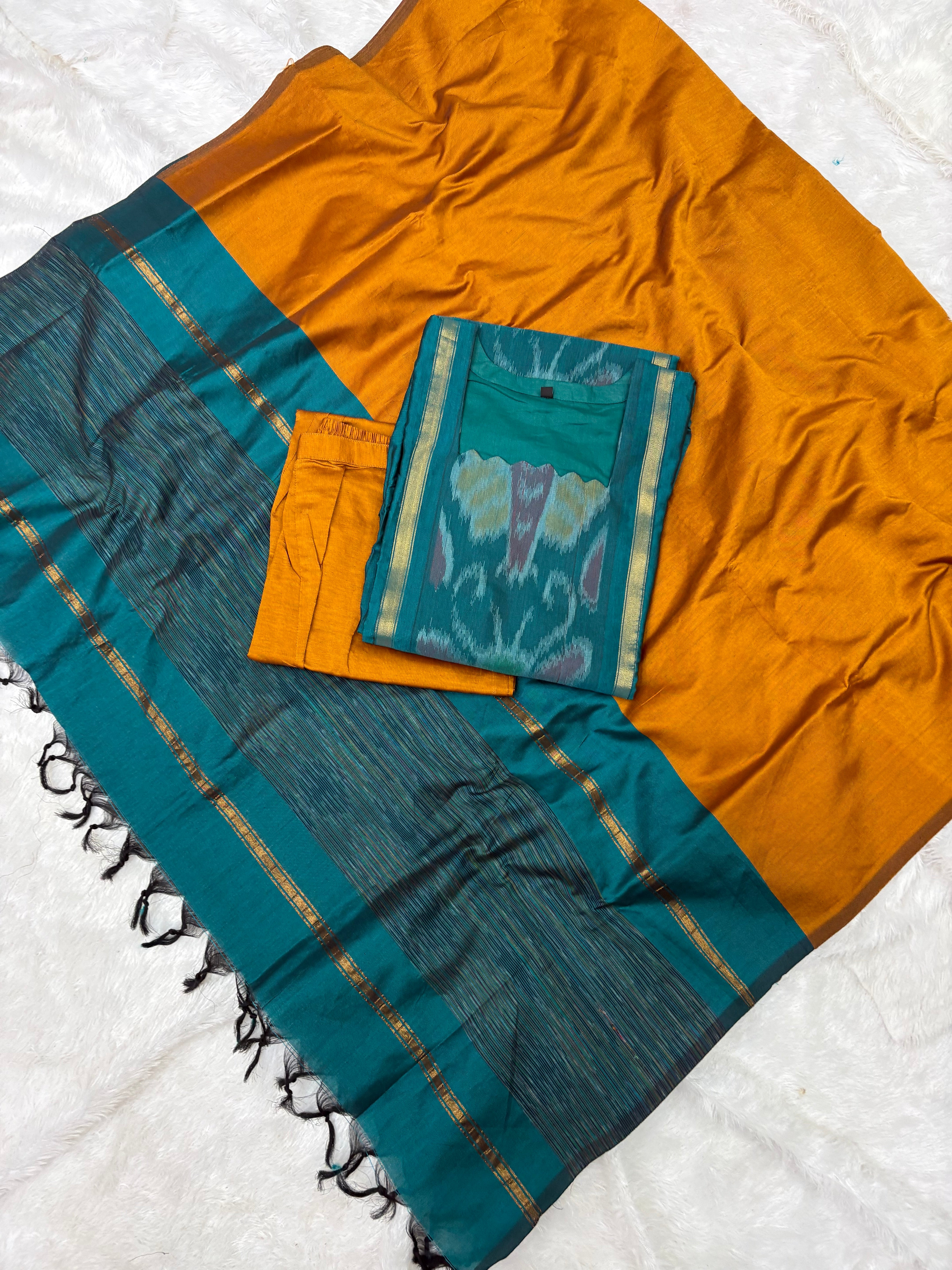 Sico Ikkat Pochampally Kurti Sets