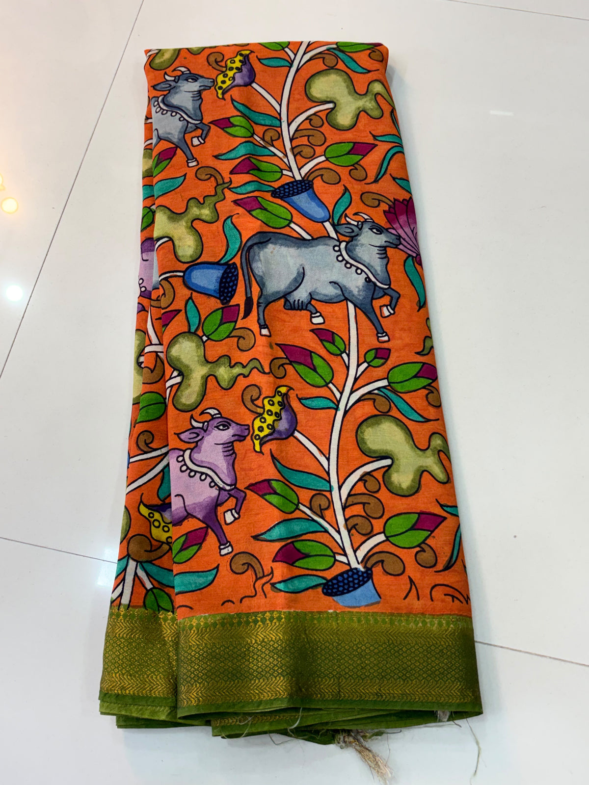 Hand Painted PenKalamkari Sarees